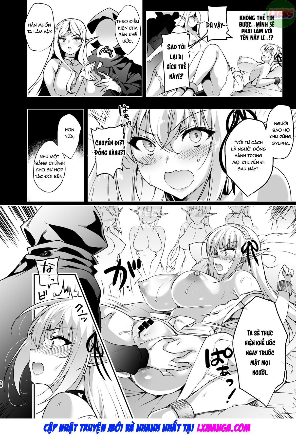 Đọc truyện hentai Elf ni Inmon o Tsukeru Hon - Chap 3 - LEVEL:3