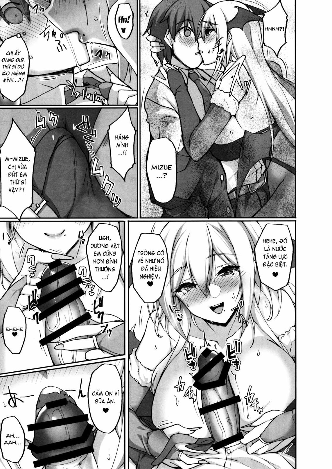 Đọc truyện hentai Ecchi Na Onee-San Wa, Suki Desu Ka? - Chap 2 - Có che | [END]