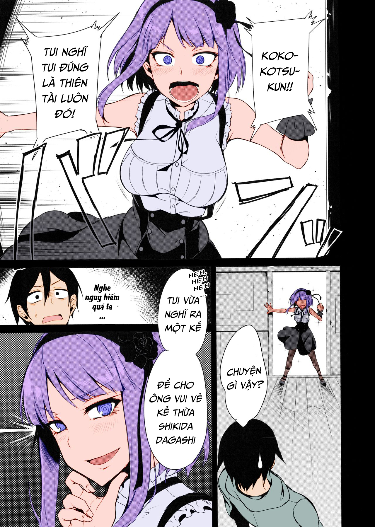 Đọc truyện hentai Vị ngọt tình yêu [ Dagashi Kashi ] - Chap 1