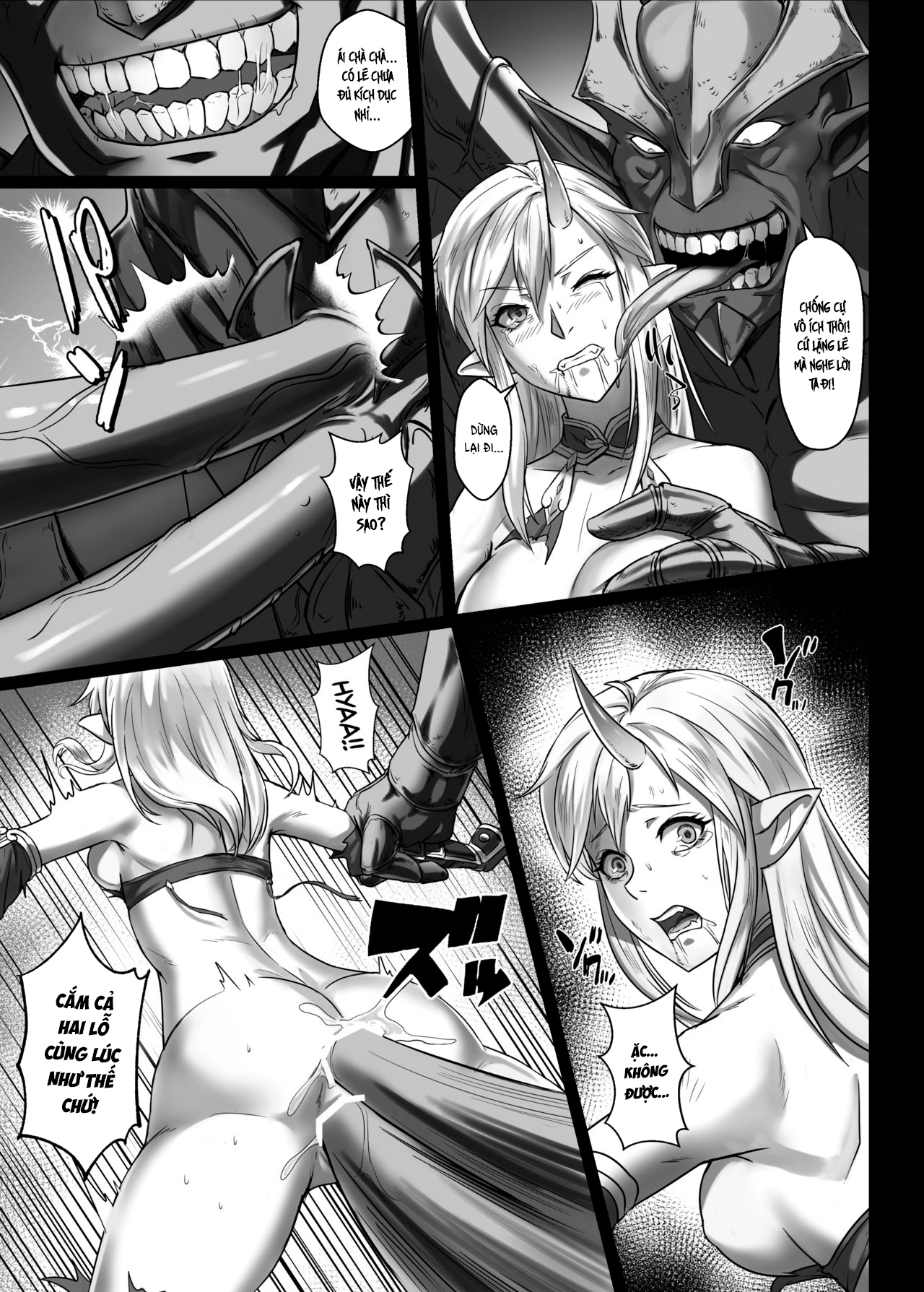 Đọc truyện hentai Toubatsu Note Orc Zoku Yousai Hen - Oneshot