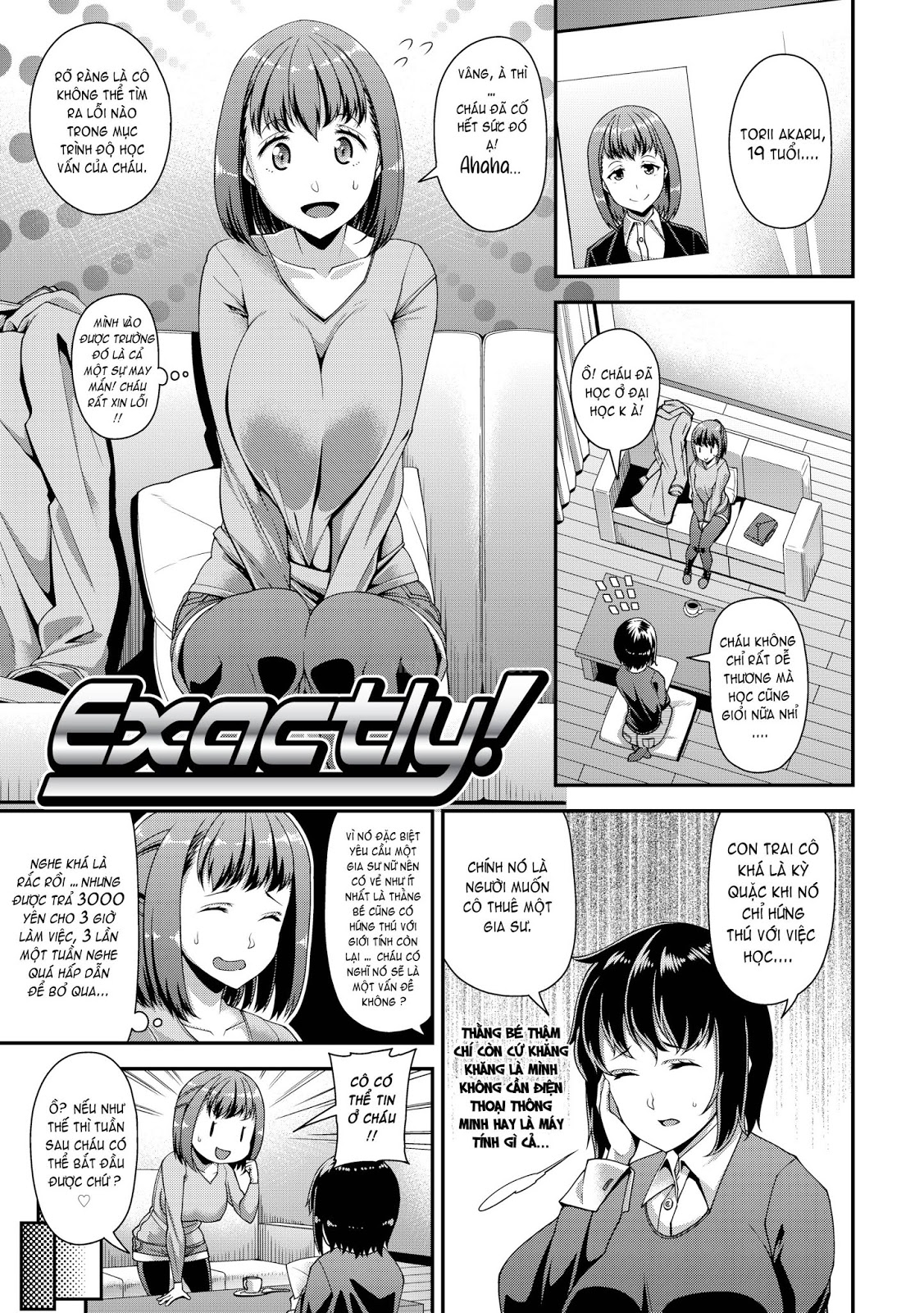 Đọc truyện hentai Slutty Life - Chap 6 - Exactly!