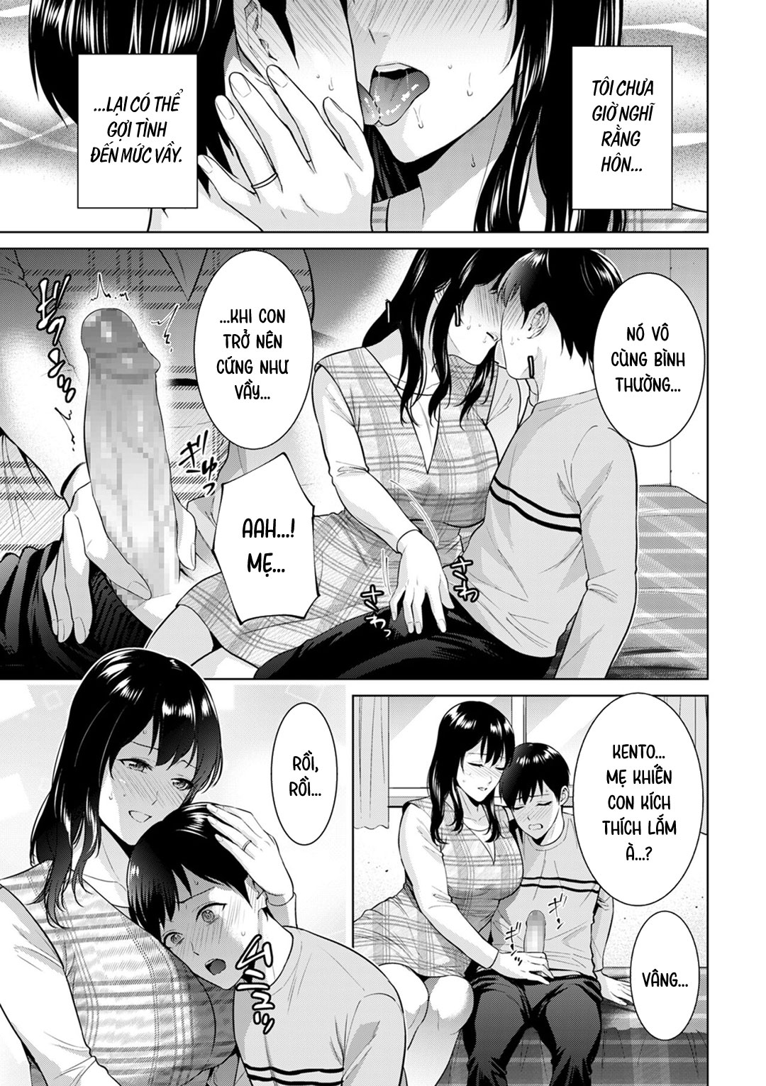 Đọc truyện hentai Lễ cưới bí mật với mẹ! - Oneshot