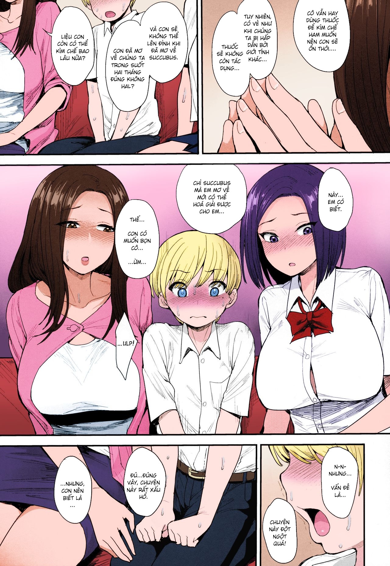 Đọc truyện hentai Hàng xóm là succubus - Oneshot