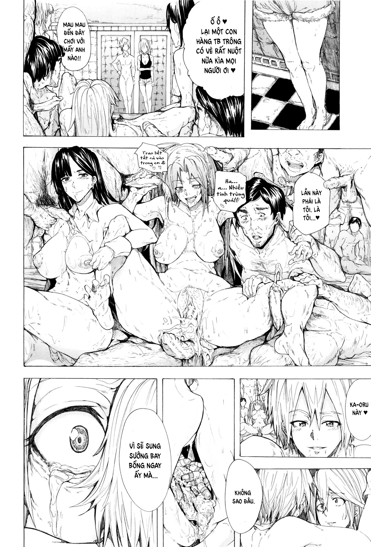 Đọc truyện hentai Juurin no Ame - Chap 5.2