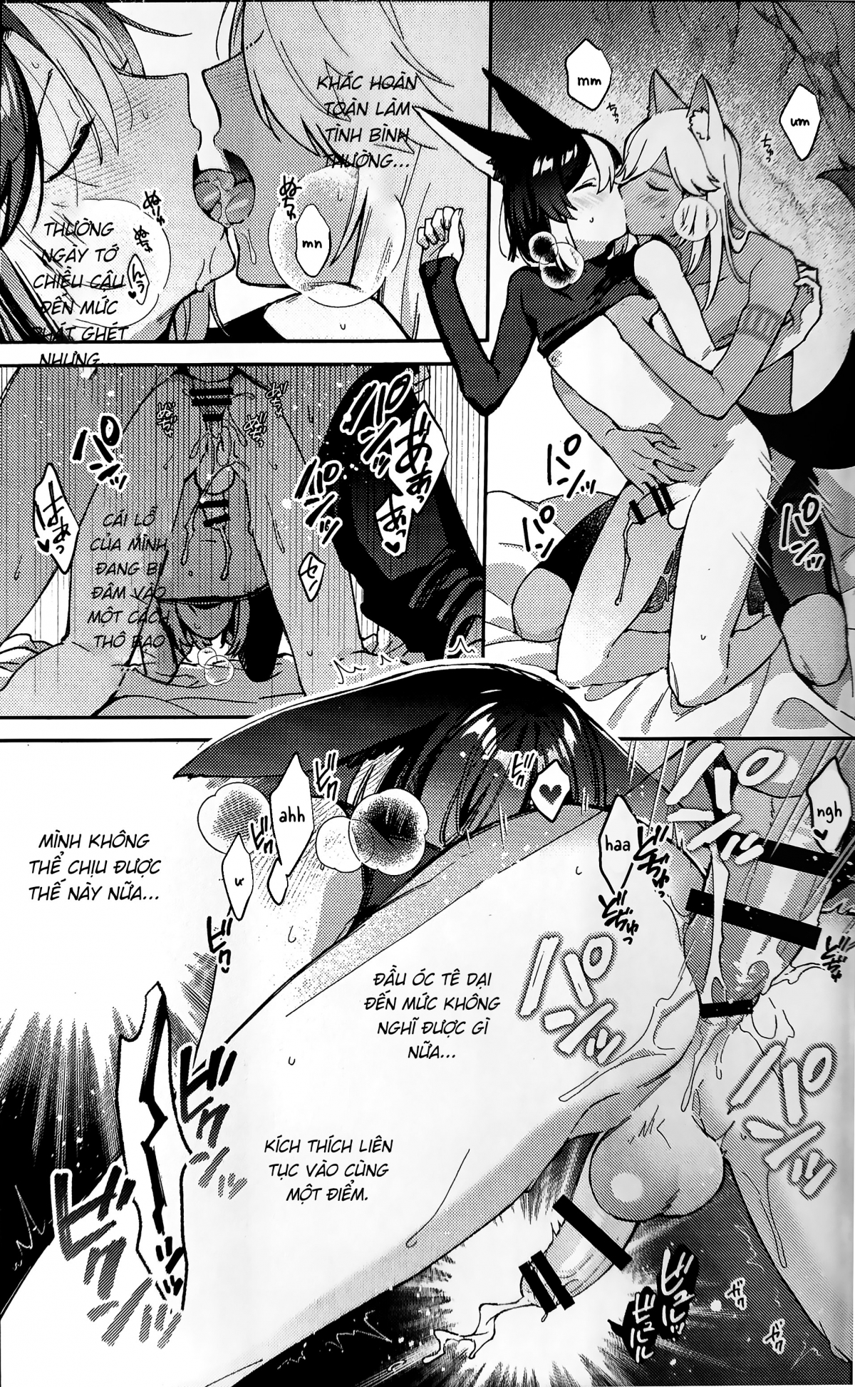 Đọc truyện hentai Anh bạn sói của tôi đang hành động bất thường - Oneshot