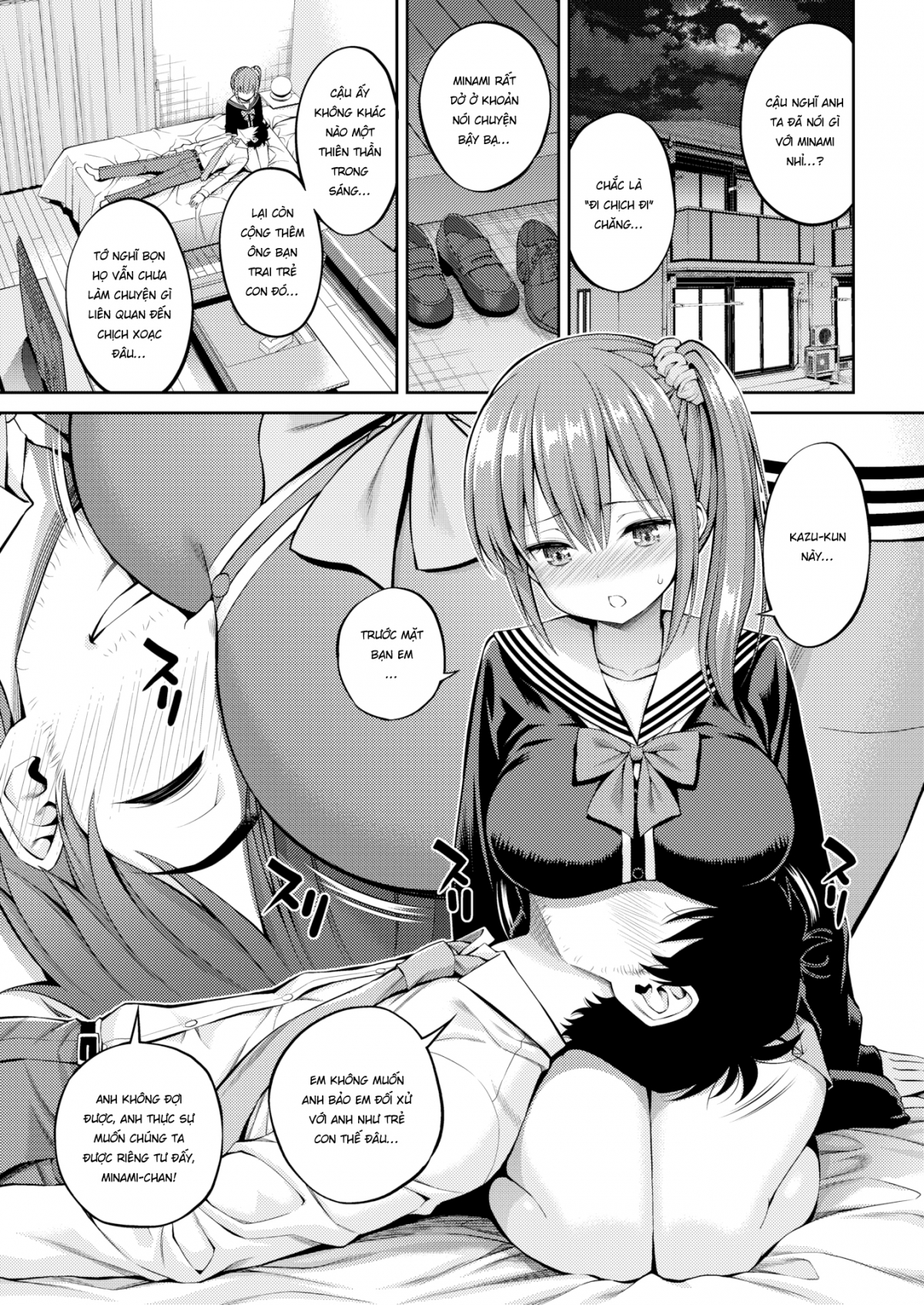Đọc truyện hentai Làm hư cô bạn gái - Oneshot