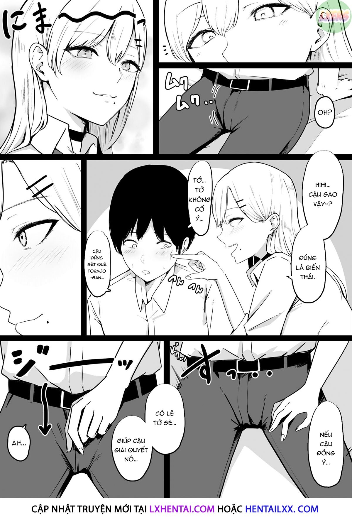 Đọc truyện hentai Dosukebe JK Gal No Honki Sakusei - Oneshot