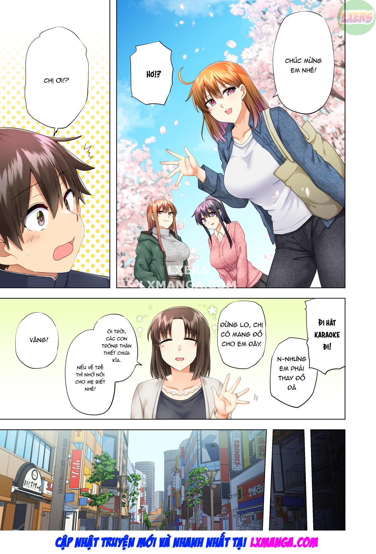 Đọc truyện hentai Onee-chan no Wasuremono o Todoke ni Kita Hazu nanoni - Chap 6