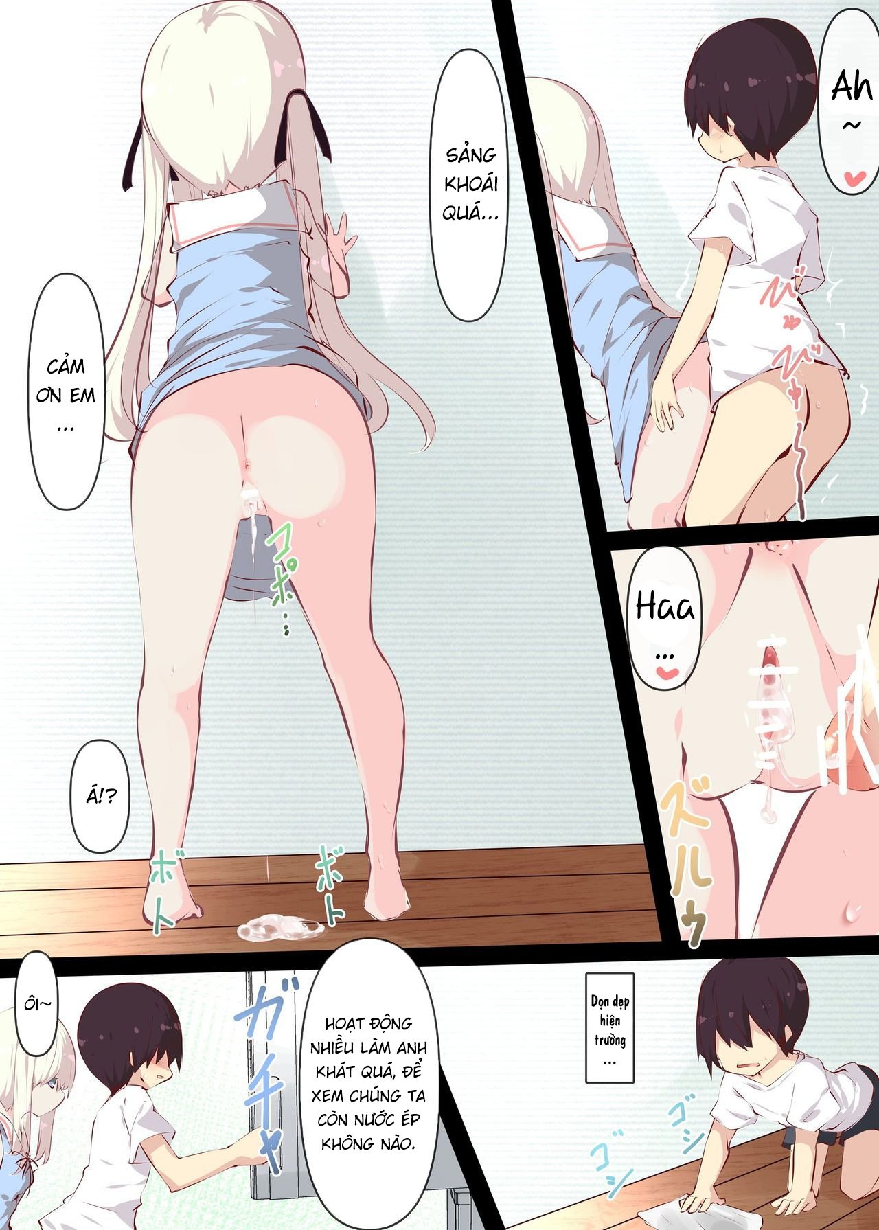 Đọc truyện hentai Natsuyasumi dakara Muteikou na Itoko ni Chinko Ireru Hanashi - Chap 2
