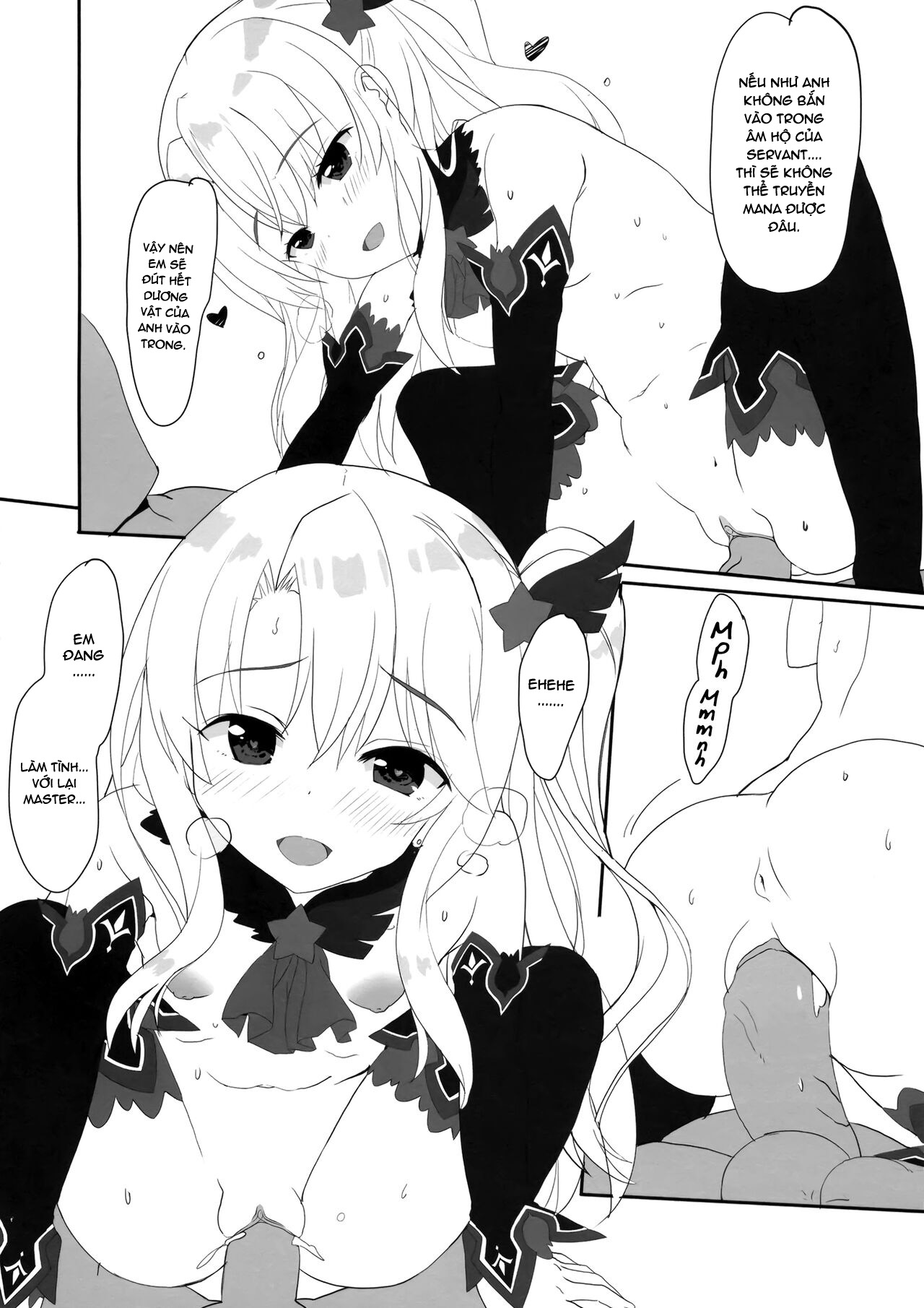 Đọc truyện hentai Chỉ là bóng tối Illya (Fate/Grand Order) - Oneshot