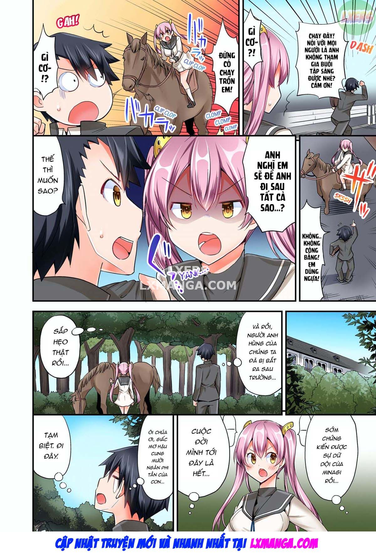 Đọc truyện hentai Cưỡi ngựa kĩ năng đỉnh của gái tơ - Chap 1
