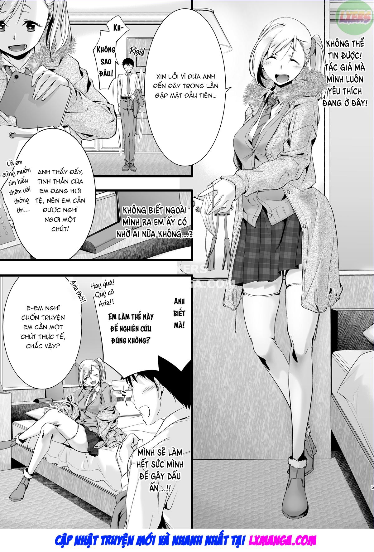 Đọc truyện hentai Câu chuyện về việc tôi được một nhà văn doujinshi nổi tiếng gọi đến và nơi tôi đang làm việc là Ovesho. - Oneshot