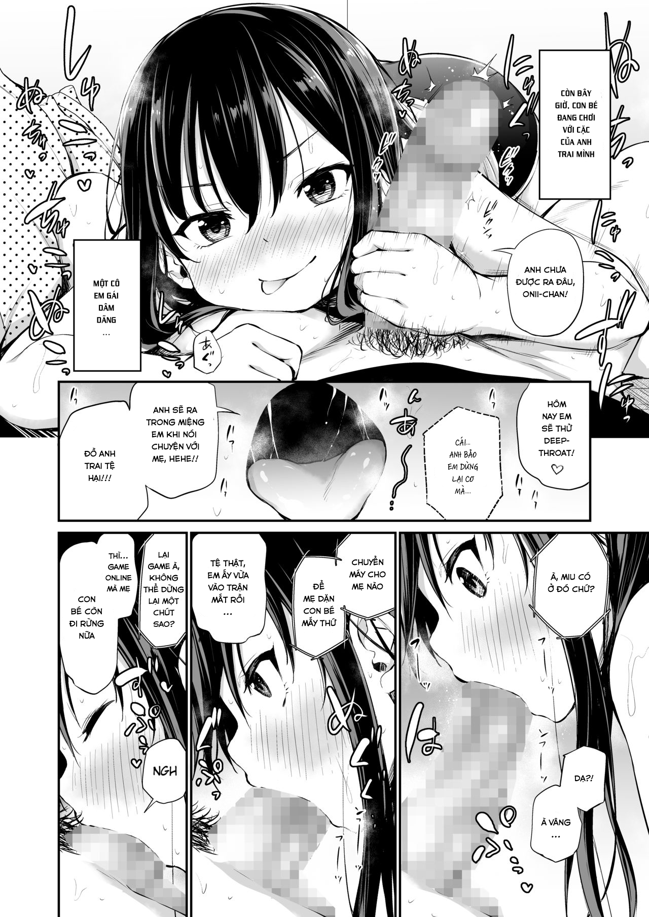 Đọc truyện hentai Địt tung lồn con em gái mất nết! - Oneshot