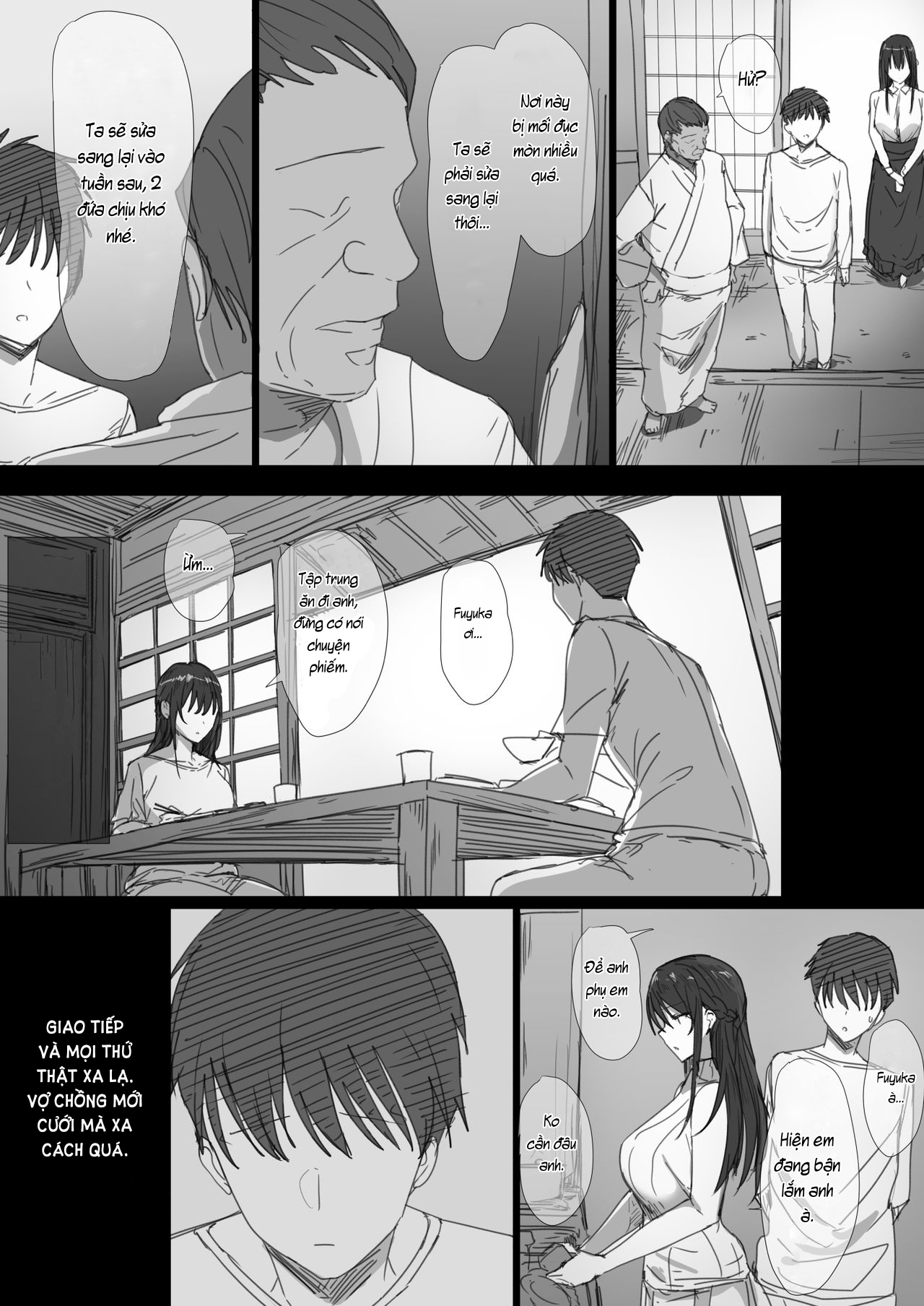 Đọc truyện hentai Ki ga Tsuyoi Seiso na Hitozuma Reijou ga Netorareru made no Ichibu Shijuu - Chap 1: Ngày em và anh làm vợ chồng.