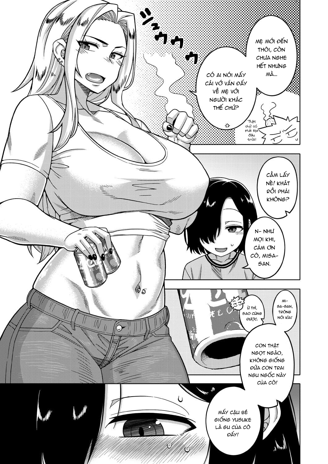 Đọc truyện hentai Boku no Kaa-chan to Ore no Mama - Oneshot