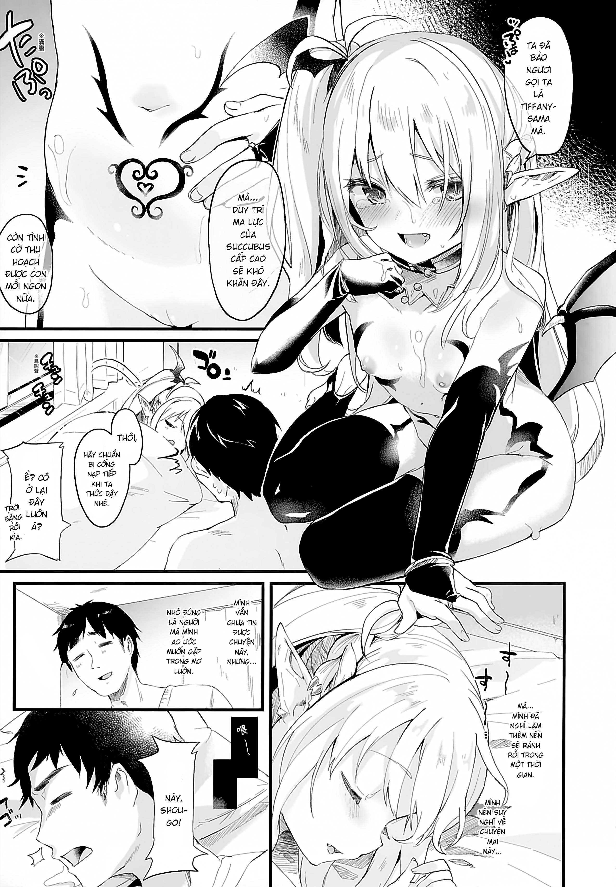 Đọc truyện hentai Boku wa Chiisana Succubus no Shimobe [Uncen] - Chap 1