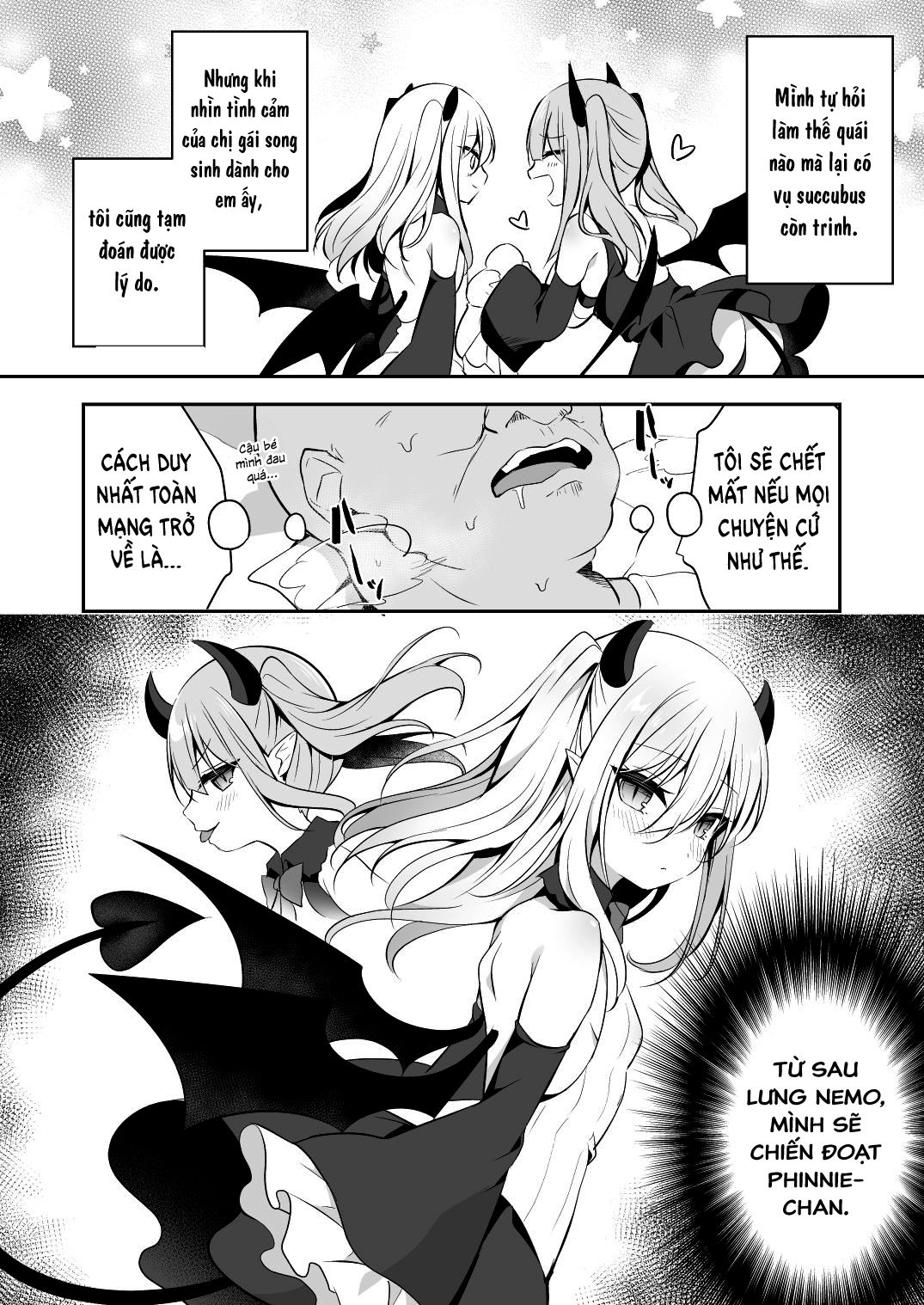 Đọc truyện hentai Huấn luyện bé Succubus ngây thơ thành người nhớn. - Oneshot