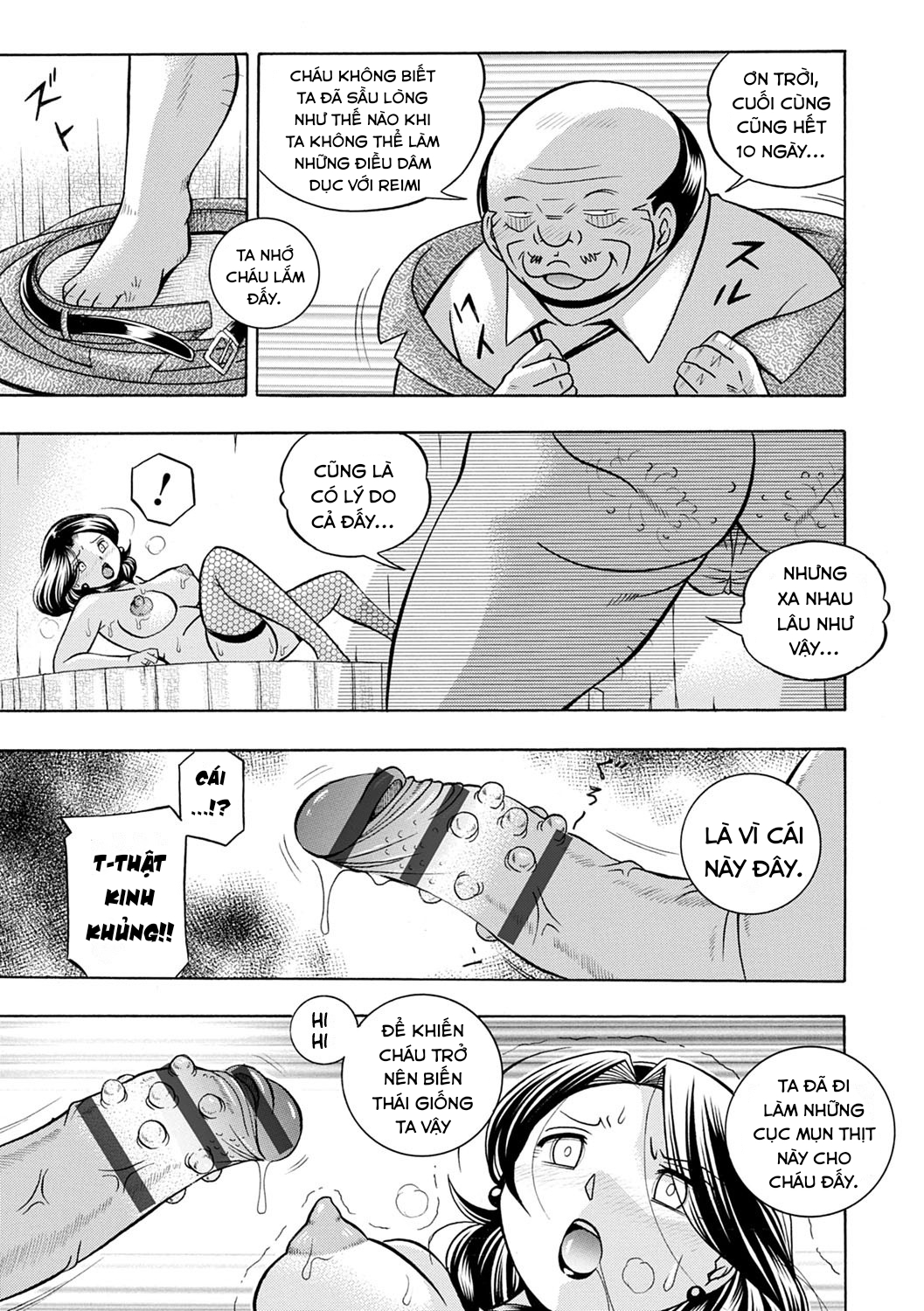 Đọc truyện hentai Bác độc ác - Chap 4