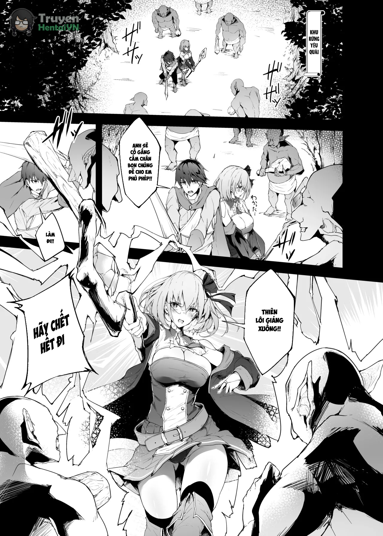 Đọc truyện hentai Yuusha no Kanojo wa NTR reru - Oneshot