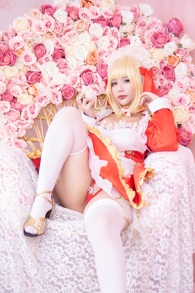Đọc truyện hentai Tuyển tập Albums siêu phẩm Cosplay - Chap 229 - Hana Bunny – Nero Maid