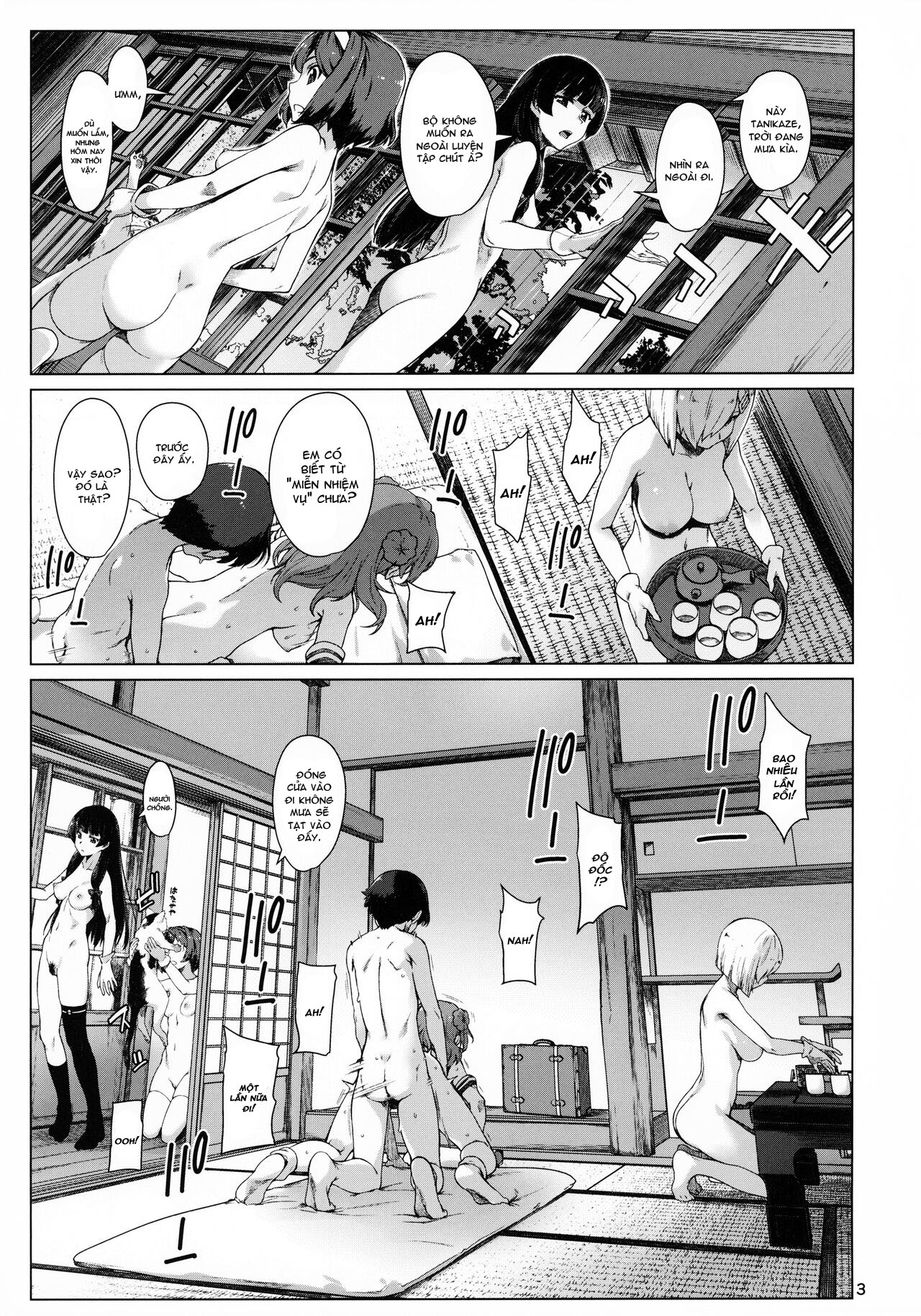 Đọc truyện hentai Phiên bản Ominato khởi hành (Kantai Collection -KanColle-) - Nửa Đầu