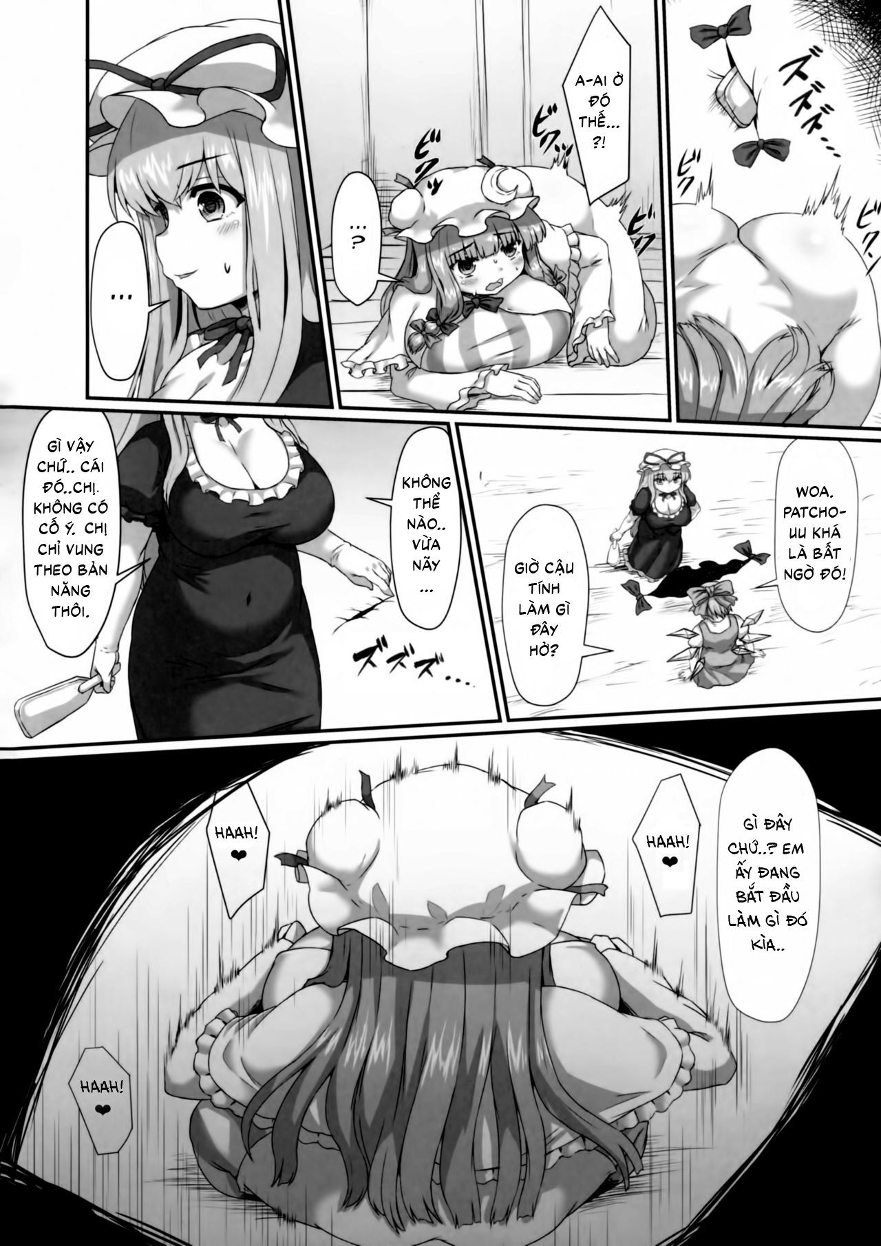 Đọc truyện hentai [Touhou] Lỗ Đít Của Patchouli - Oneshot
