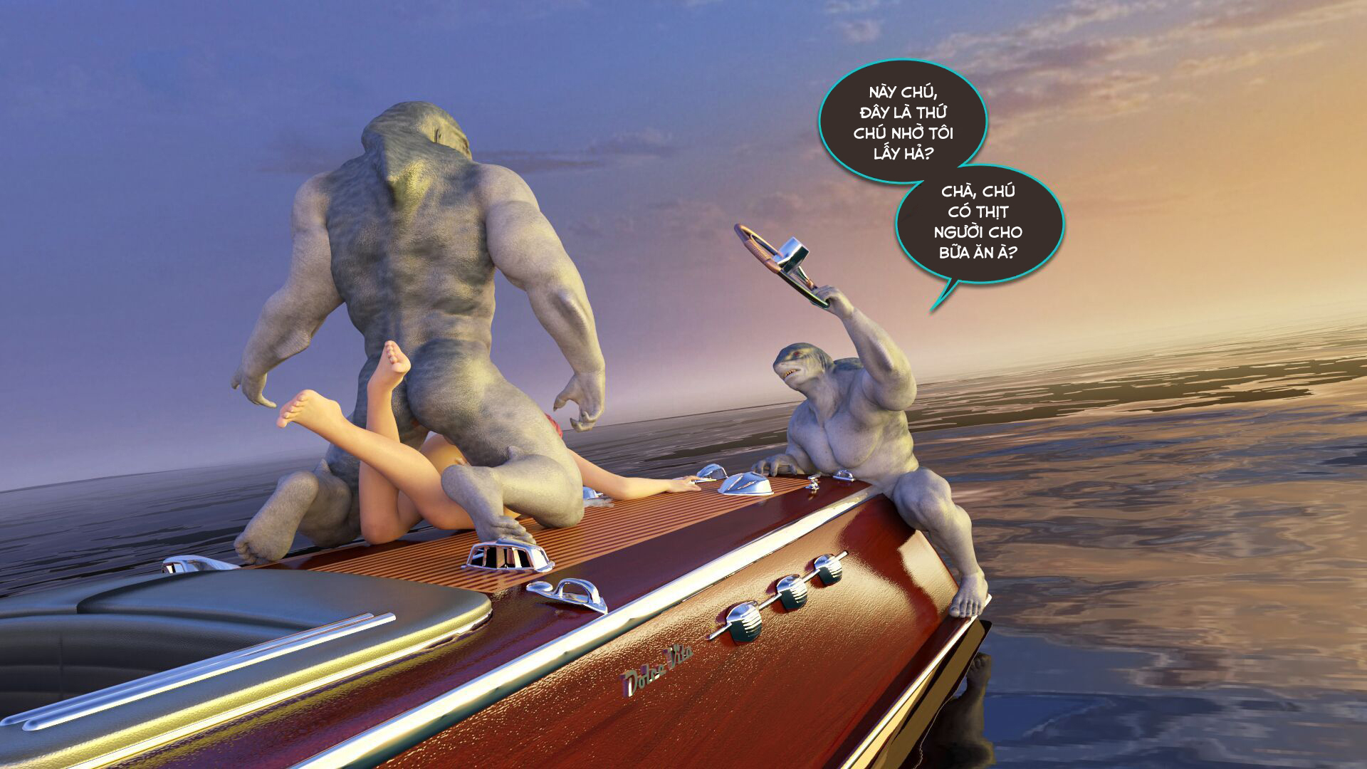 Đọc truyện hentai Velna - Chap 3: Ocean Threat