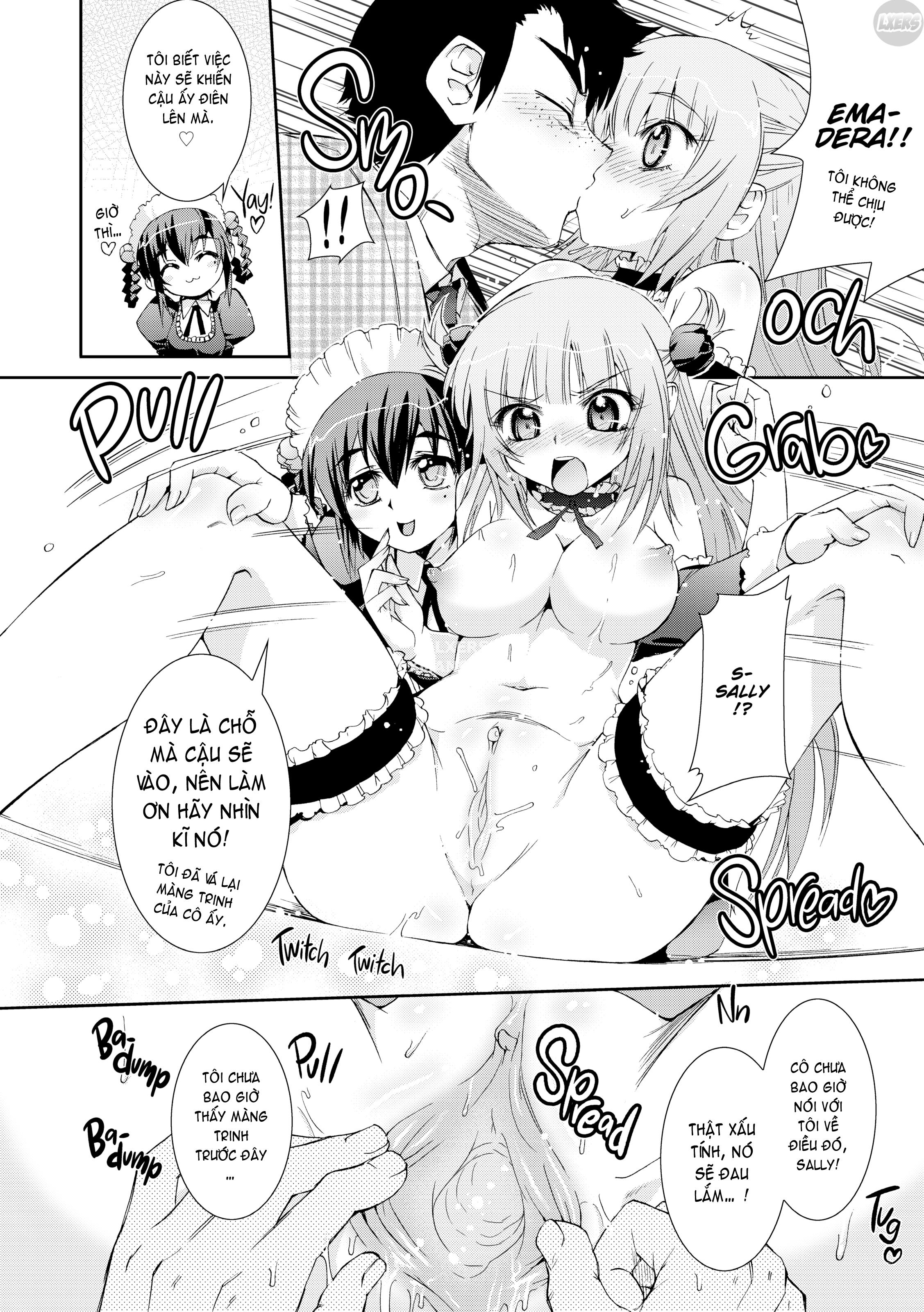 Đọc truyện hentai Cuộc tấn công của các cô gái Pollinic! Hoàn thành - Chap 9