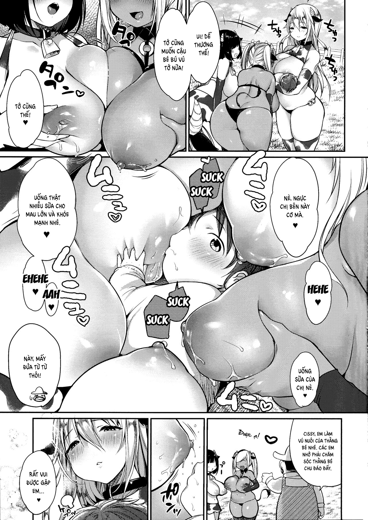 Đọc truyện hentai Makiba no Bonyuu Nikki - Chap 1