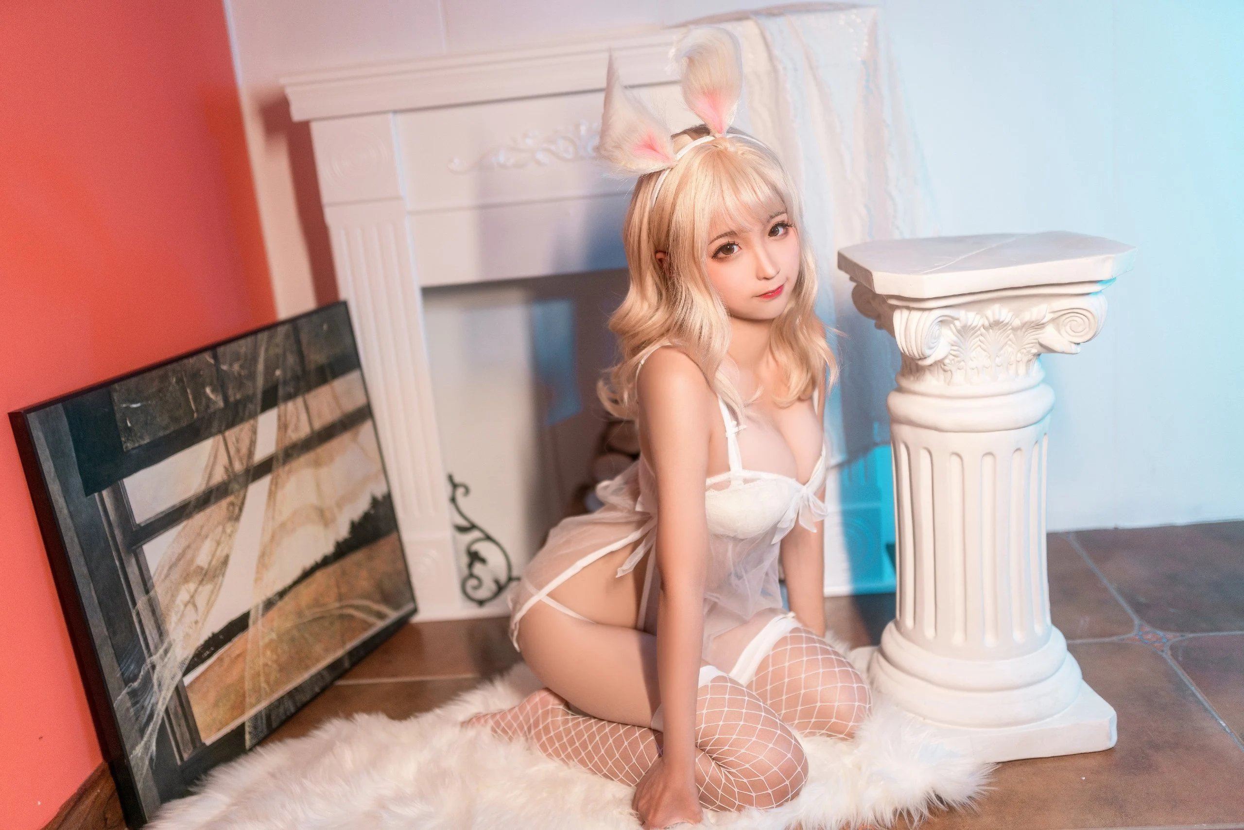 Đọc truyện hentai Tuyển tập Albums siêu phẩm Cosplay - Chap 666 - Stupid Momo - Rabbit
