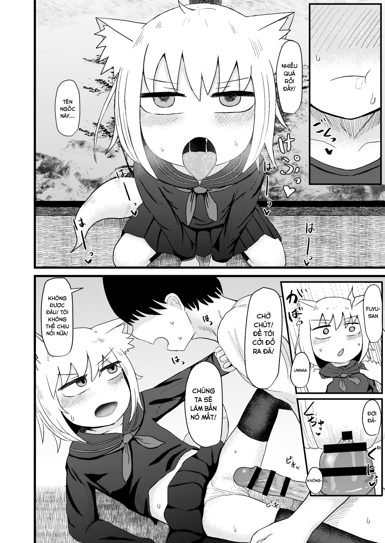 Đọc truyện hentai Loli Baba Okaa-san wa Oshi ni Yowai 3 - Oneshot.