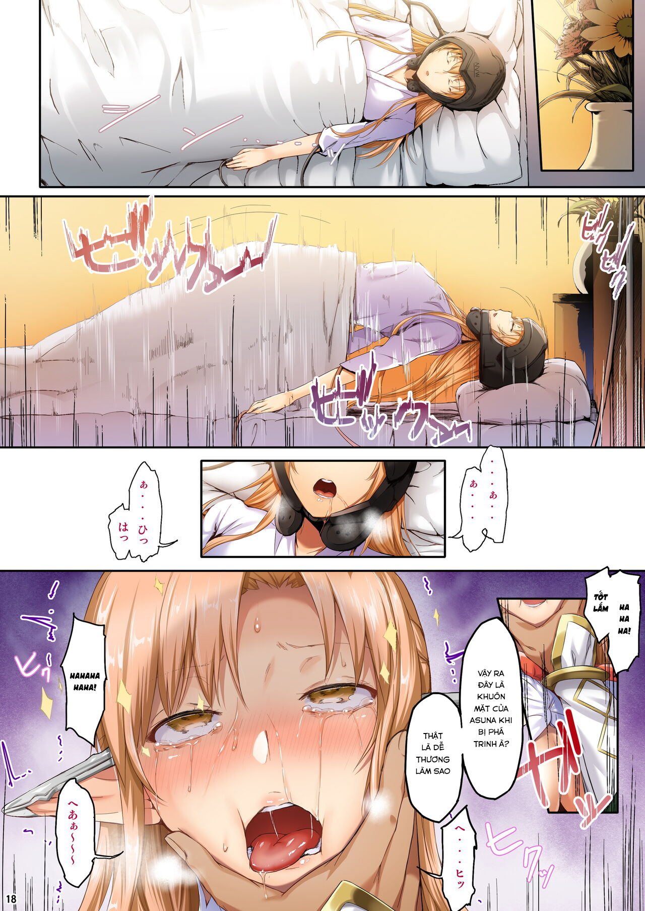 Đọc truyện hentai Asunama (Sword Art Online) - Chap 1 (màu)