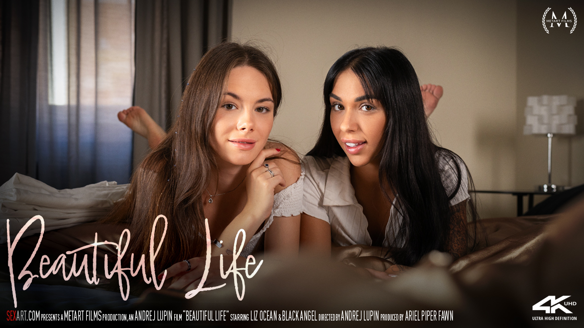 Sex Art - Black Angel And Liz Ocean Beautiful Life