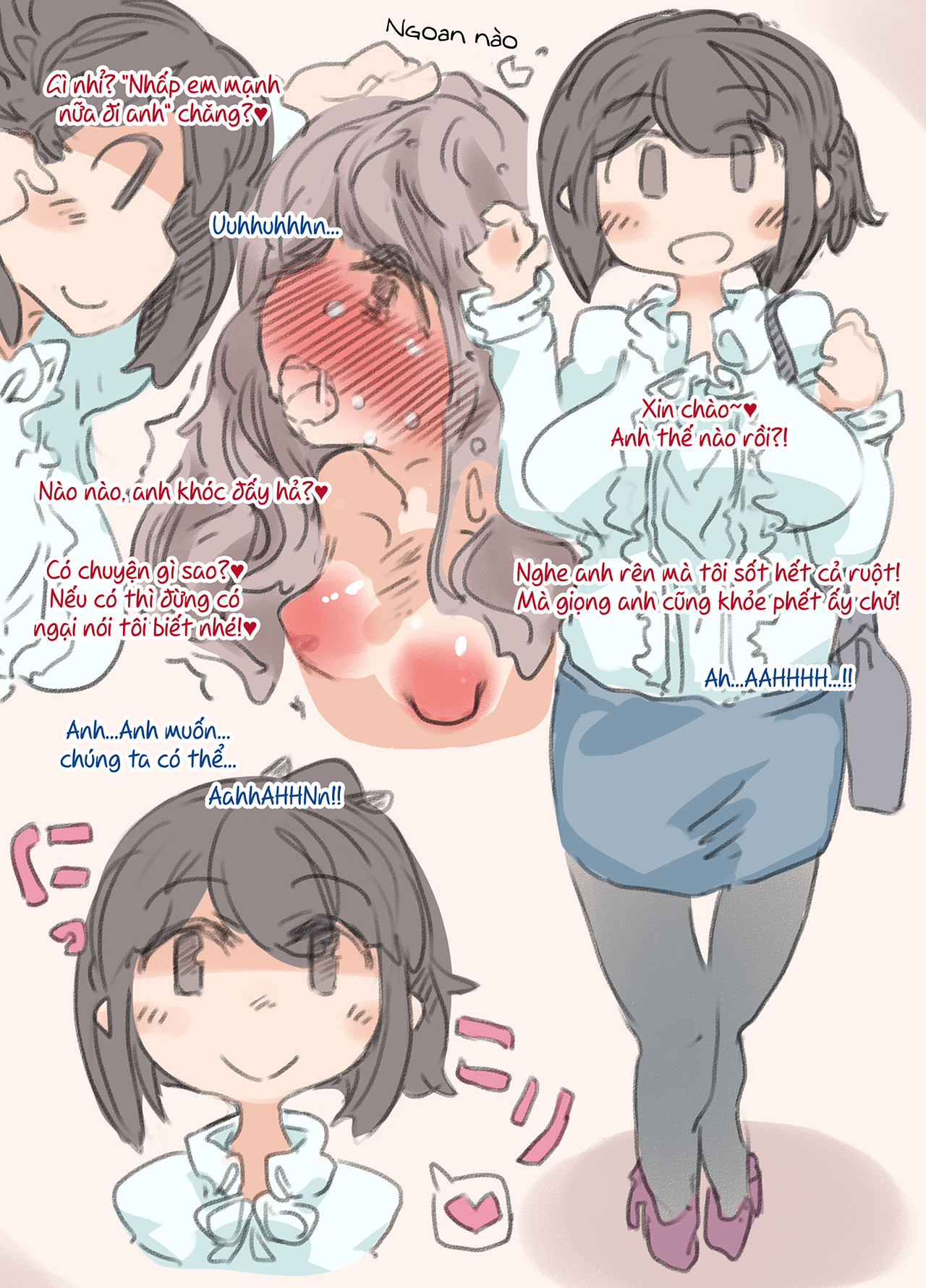 Đọc truyện hentai Giả vờ đồng ý và cách biến bạn trai bạn thành một con điếm! - Oneshot