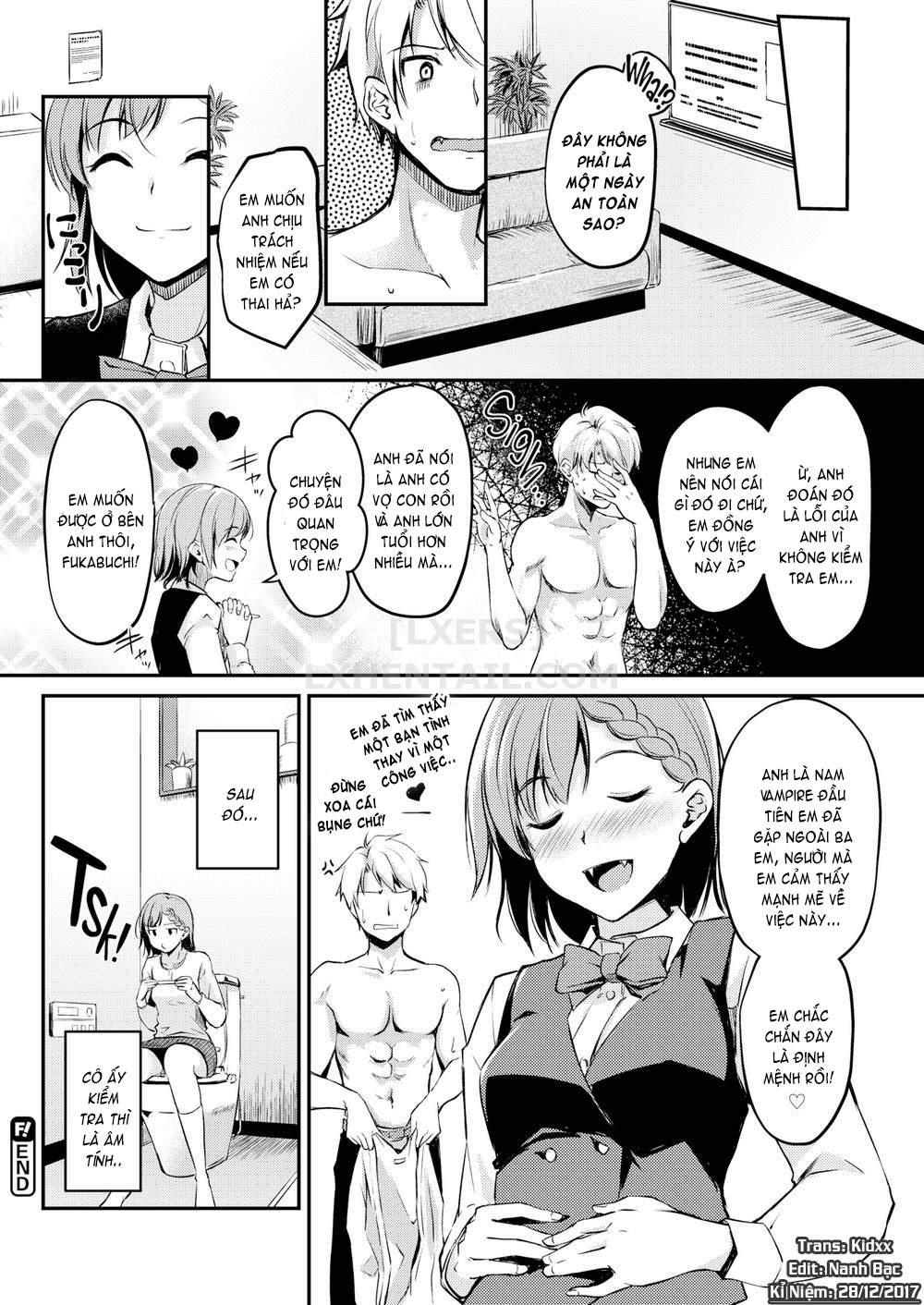 Đọc truyện hentai Midara Switch - Sensual Switch - Chap 3 - Thirsty For Work ~A Certain Vampires Job Hunt~