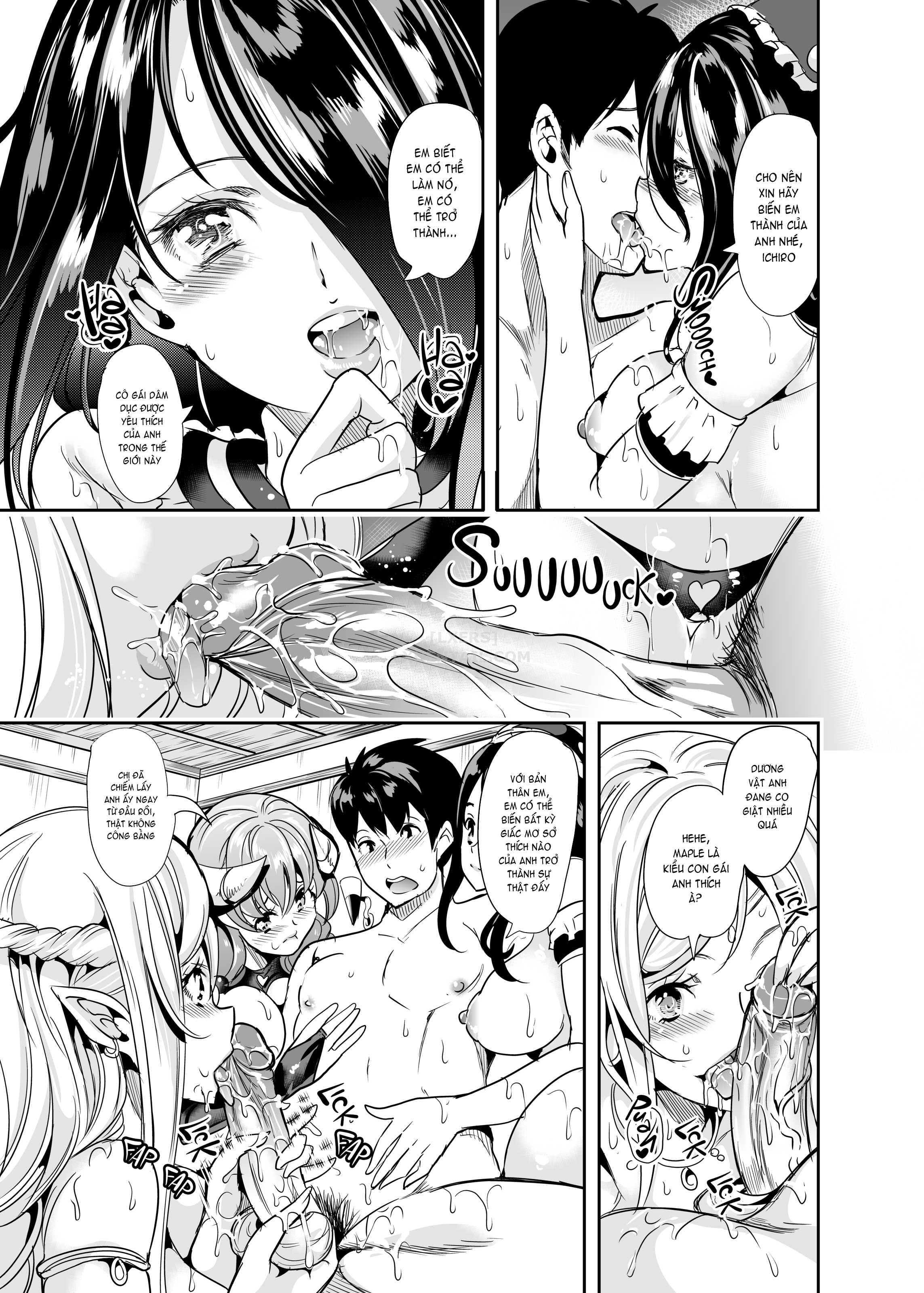 Đọc truyện hentai My Harem in Another World Collection - Chap 1