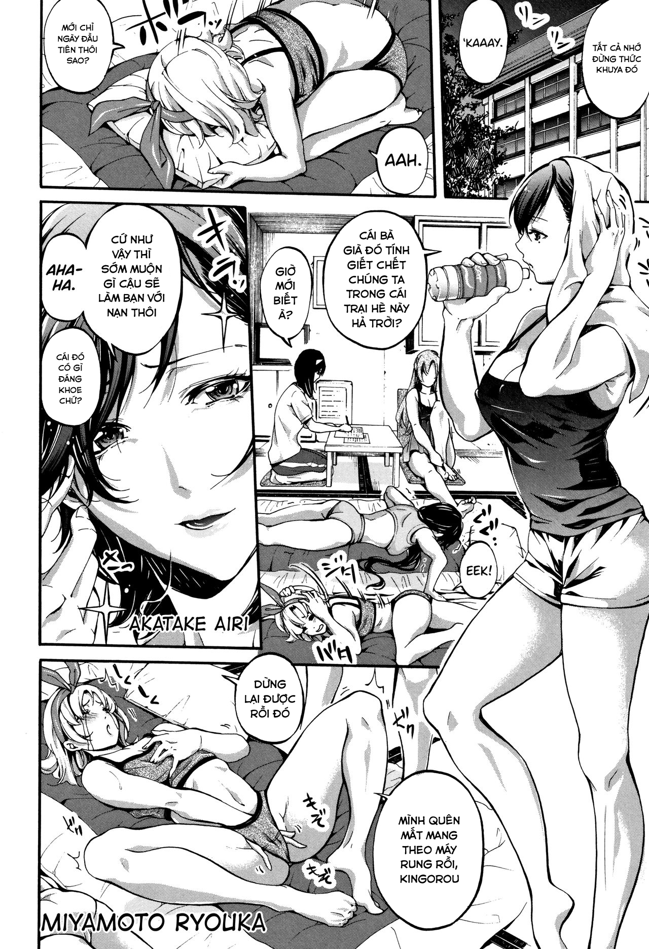Đọc truyện hentai Bukatsu Shoujo Paradise ~ Asekkaki no Tenshi-tachi - Chap 3