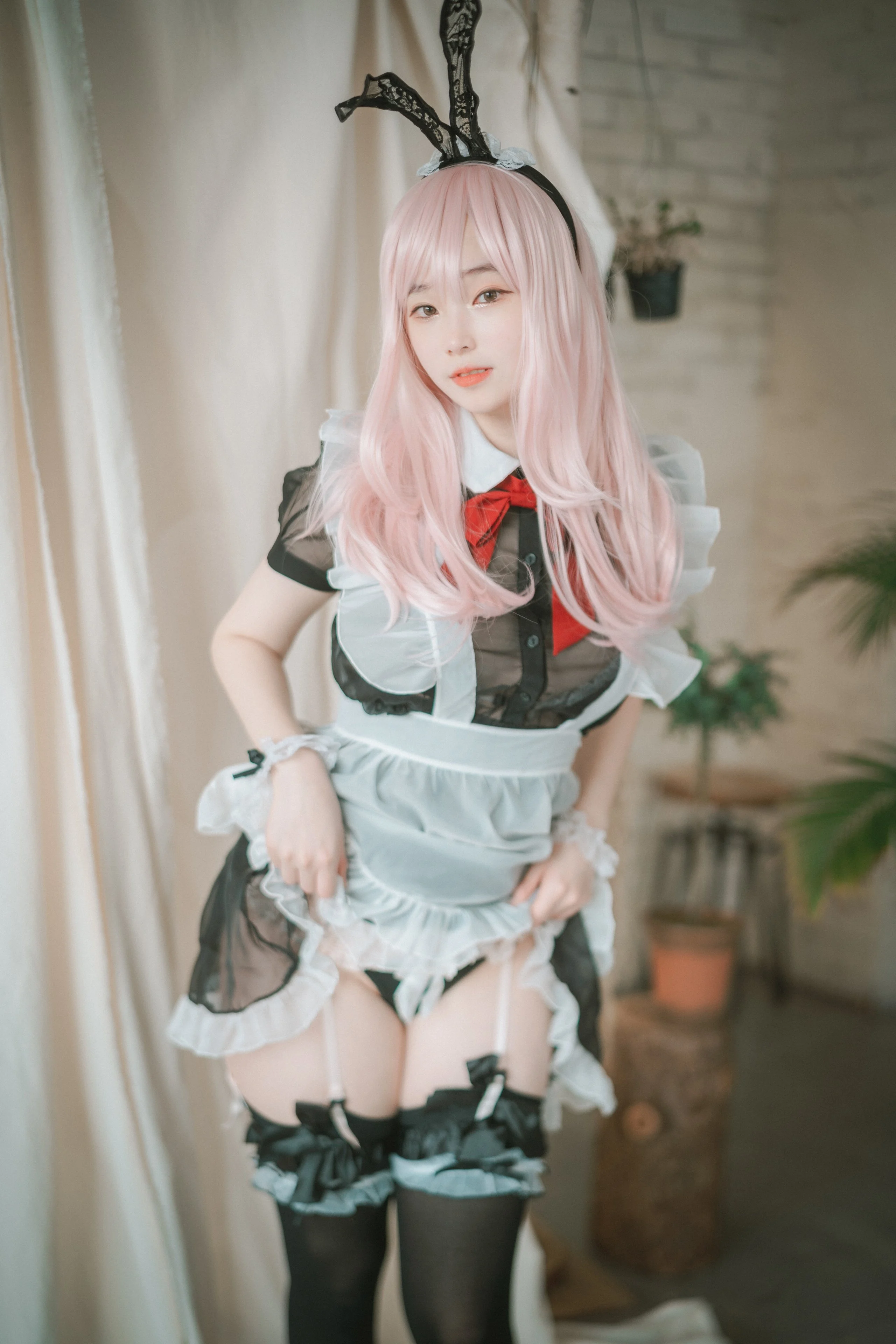 Đọc truyện hentai Tuyển tập Albums siêu phẩm Cosplay - Chap 768 - [DJAWA] Bambi - Sheer Bunny Maid