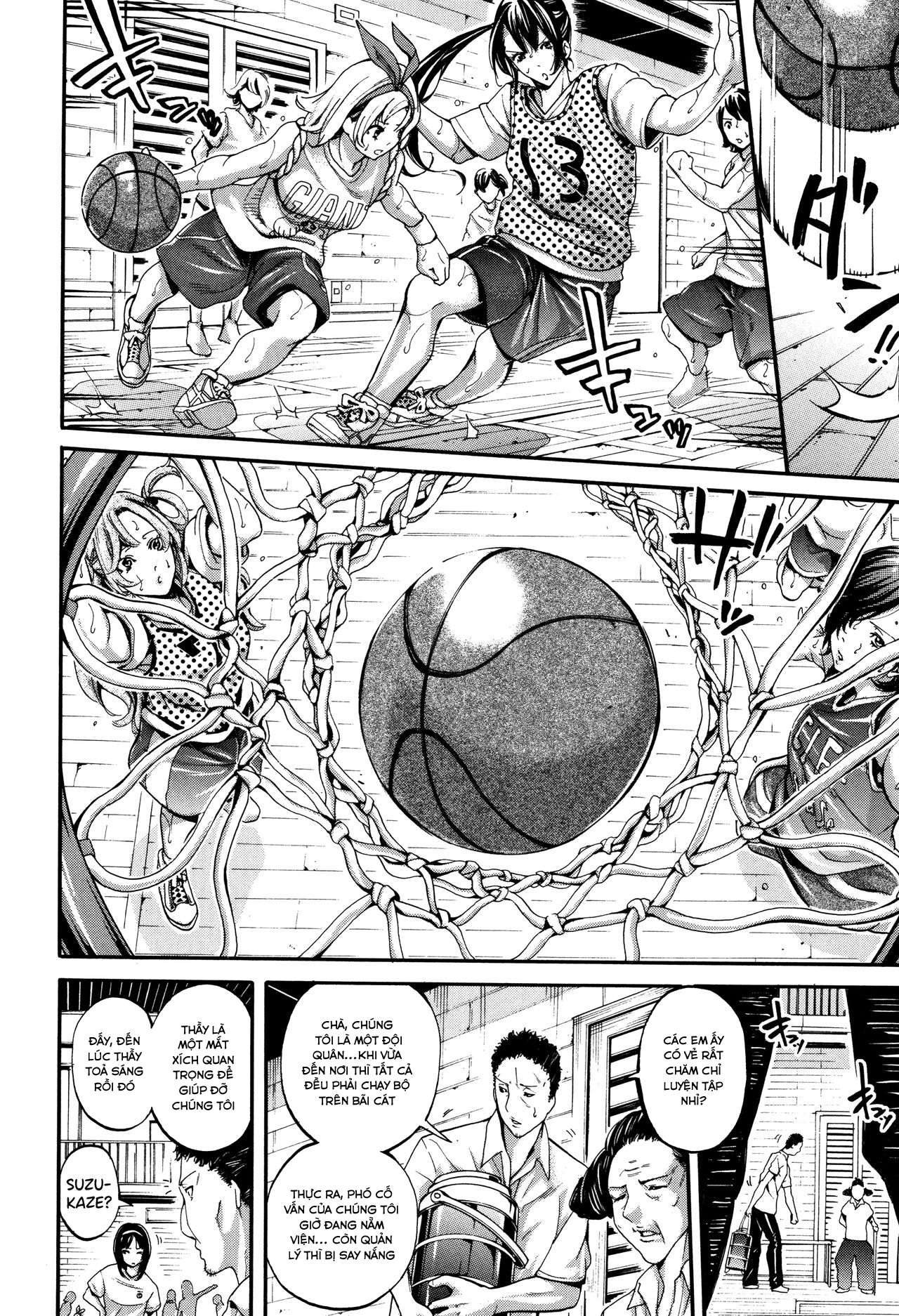 Đọc truyện hentai Bukatsu Shoujo Paradise ~ Asekkaki no Tenshi-tachi - Chap 3