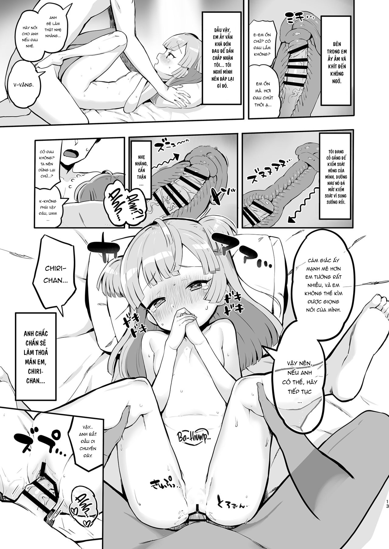 Đọc truyện hentai Tuần trăng mật cùng Tsukigawa Chiri - Oneshot