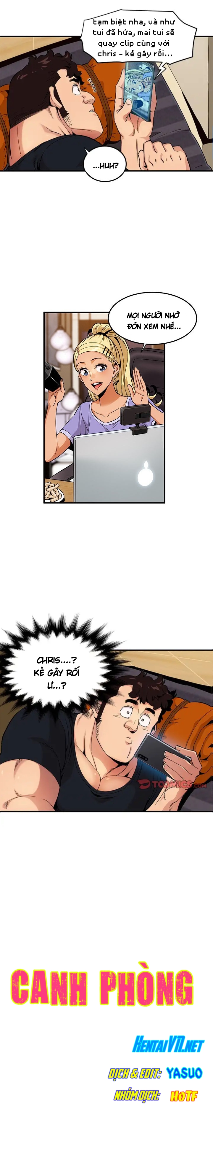 Đọc truyện hentai Canh Phòng - Chap 9: Bất Ổn...
