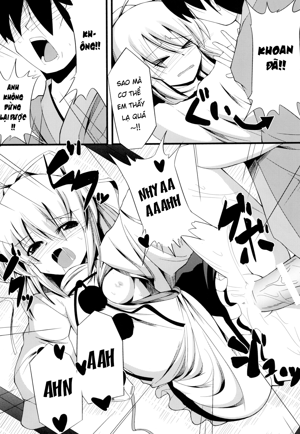 Đọc truyện hentai Oshiete Futo-chan (Touhou Project) - Oneshot