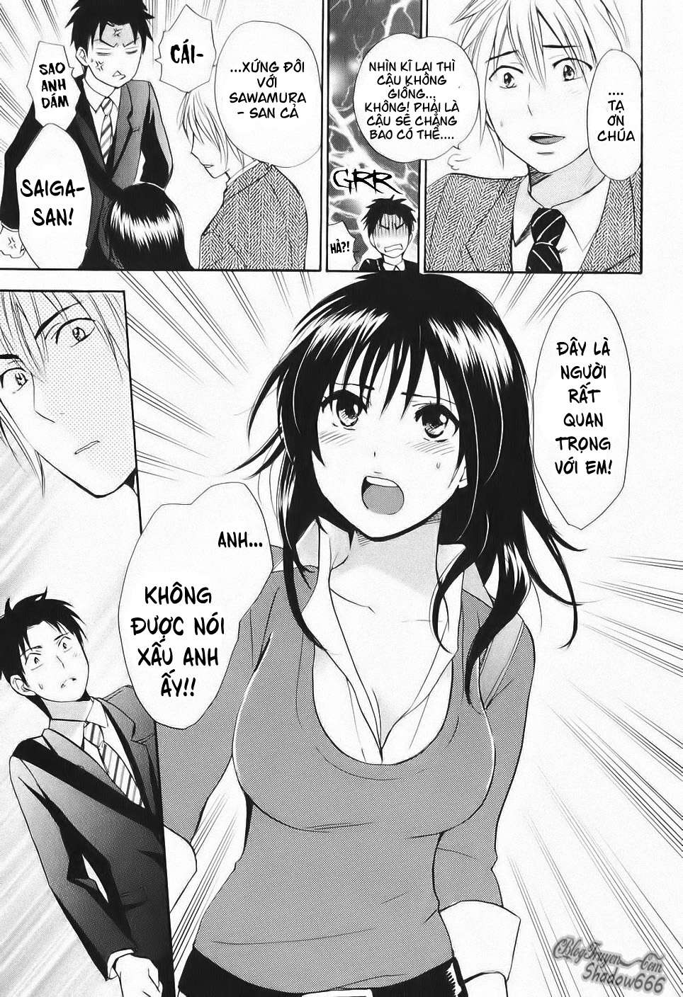 Đọc truyện hentai Công việc của tôi là yêu - Chap 7