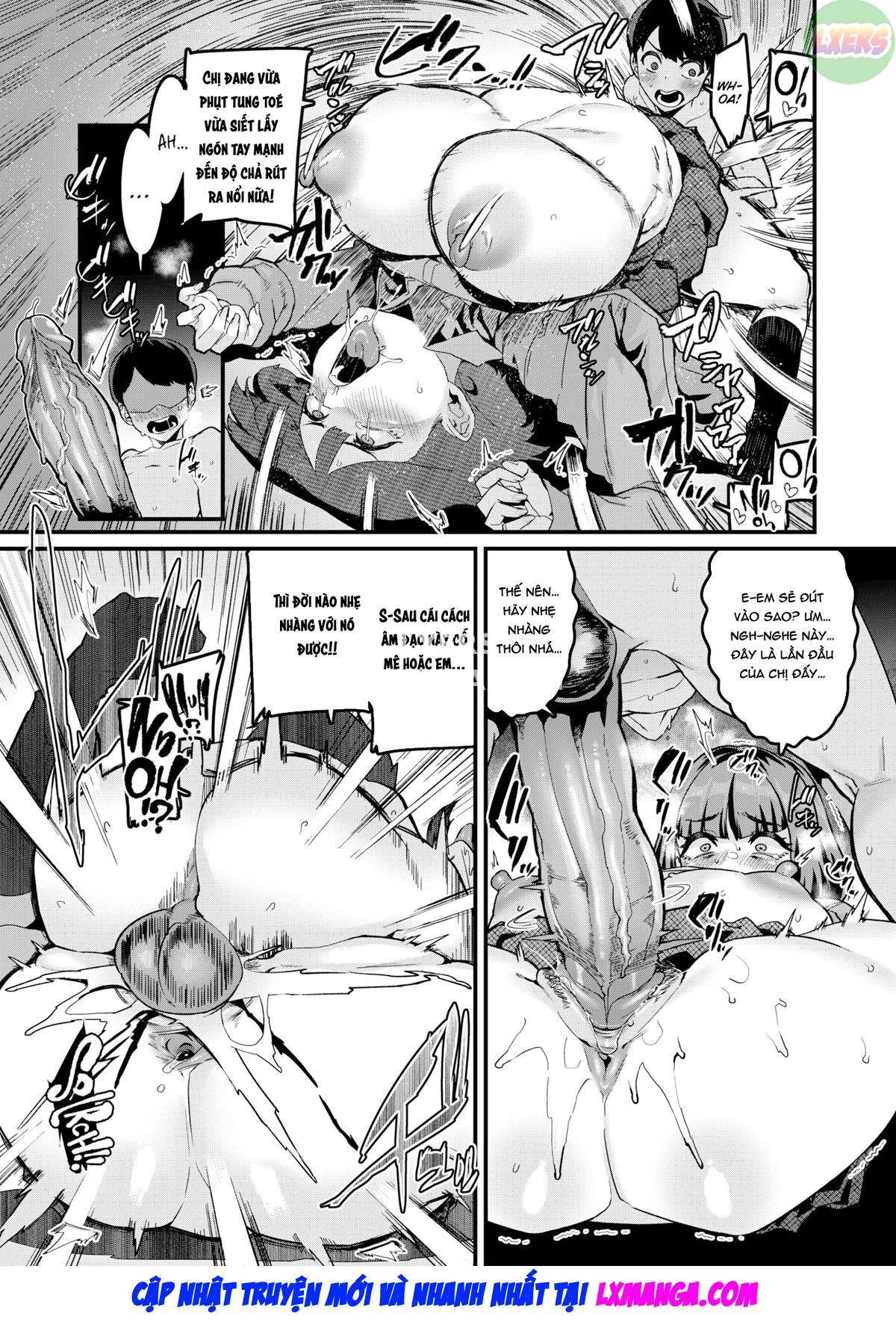 Đọc truyện hentai Đen và trắng! ! - Oneshot