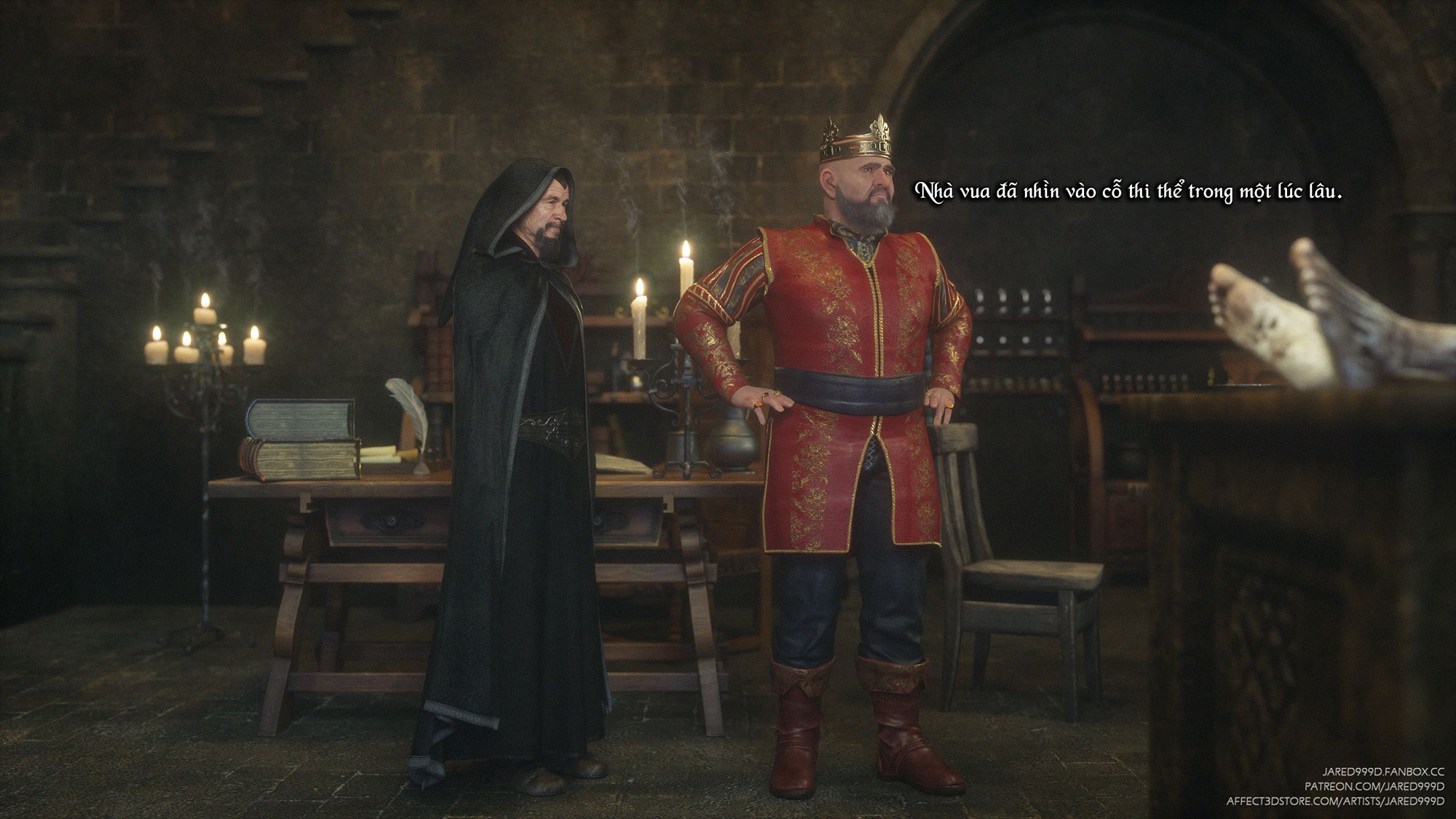 Đọc truyện hentai Fallen Lady - Vol 2 - Chap 5: Buổi thiết triều cực khoái