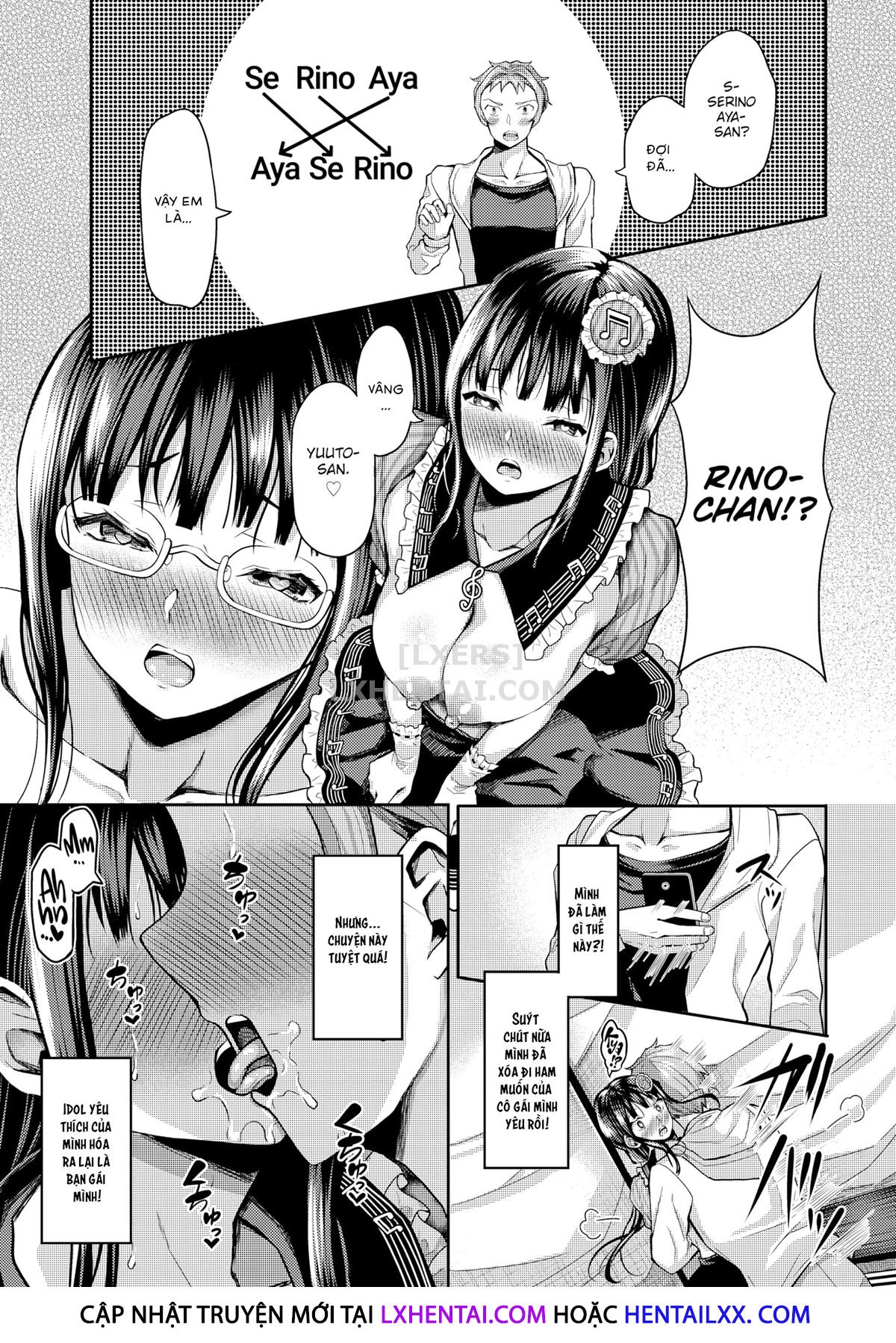 Đọc truyện hentai Ứng dụng thôi miên - Gái ngoan ra không ngừng vì cặc tôi - Chap 8