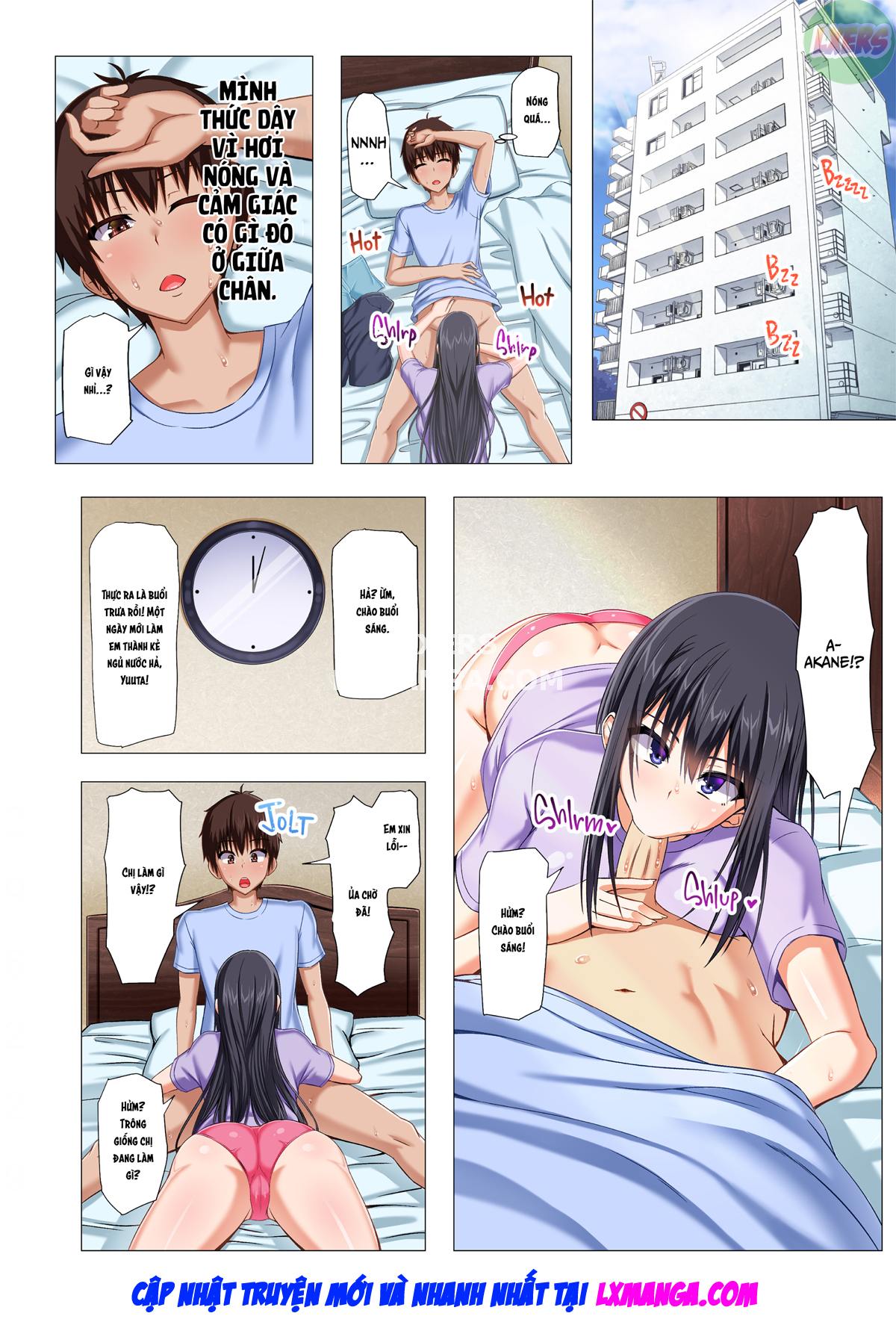 Đọc truyện hentai Cậu học sinh may mắn và cô gia sư xinh đẹp - Oneshot
