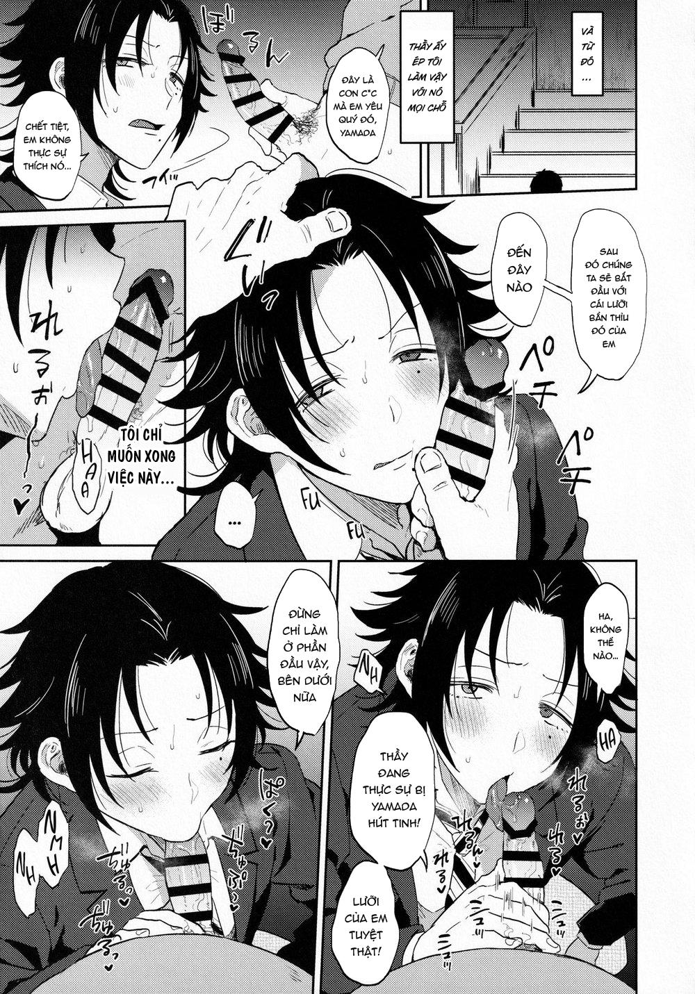 Đọc truyện hentai Oshiego Yamada o Kyouhaku Mesu Ochi Sex - Chap 1