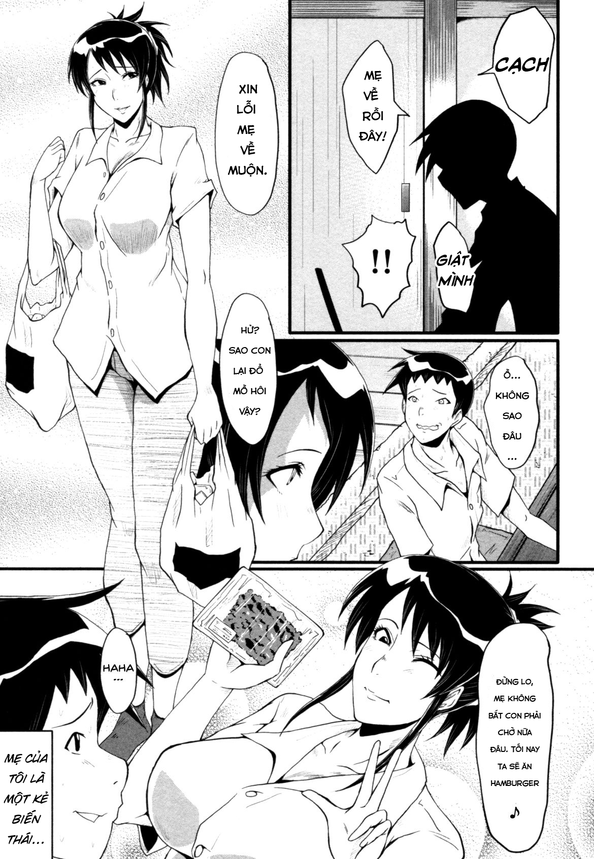 Đọc truyện hentai Haha Wa Buzama Ni Koshi O Furu ~Gogo No Seibo-Tachi~ - Chap 3