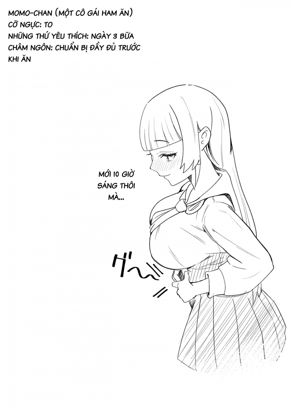 Đọc truyện hentai Tabe Gal -Muchimuchi Tennen Gal wa Papakatsu Shimasu- - Oneshot
